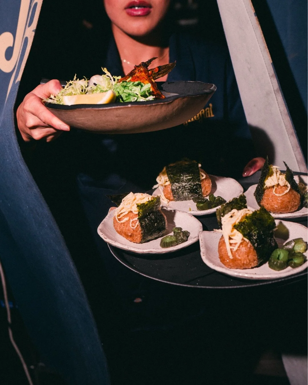 🍙 ONIGIRI | another popular Japanese-inspired dish at @merai.bar 

Inspired by a simple, comforting classic, we&rsquo;ve added our own touch: shrimp paste, caramelized chashu pork and pickled cucumber. Familiar, yet something new.

Reserve your tabl