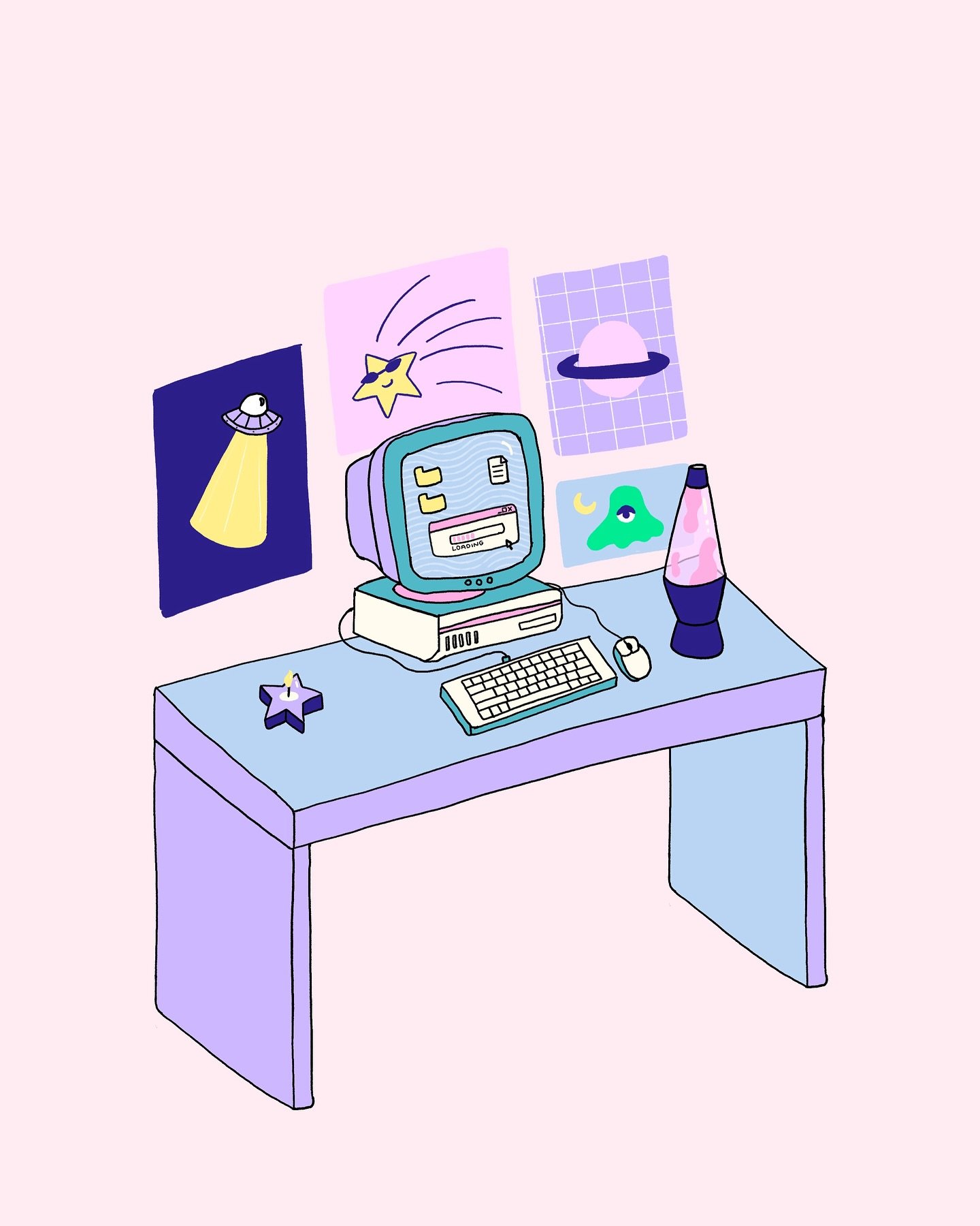 Amie cosmique 👽🛸👽

Quelques illustrations &agrave; saveur vaporeuse 90&rsquo;s-00&rsquo;s. Qui observe qui? 🌌 

Le projet initial auquel ces illustrations &eacute;taient destin&eacute;es n&rsquo;aura pas lieu, mais j&rsquo;aimerais quand m&ecirc;