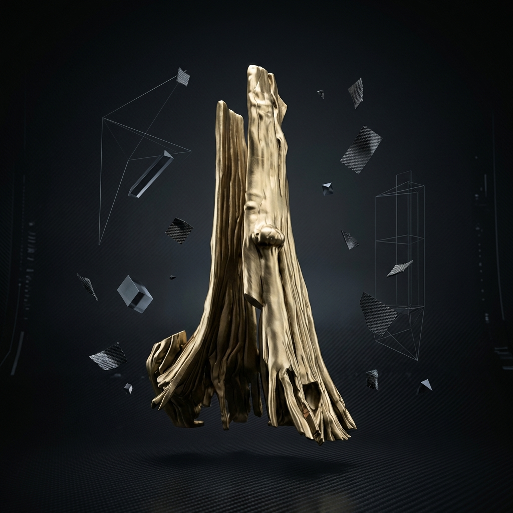 Black fighter jet with red accents inside a hangar