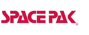 SPACE PAK logo in red text
