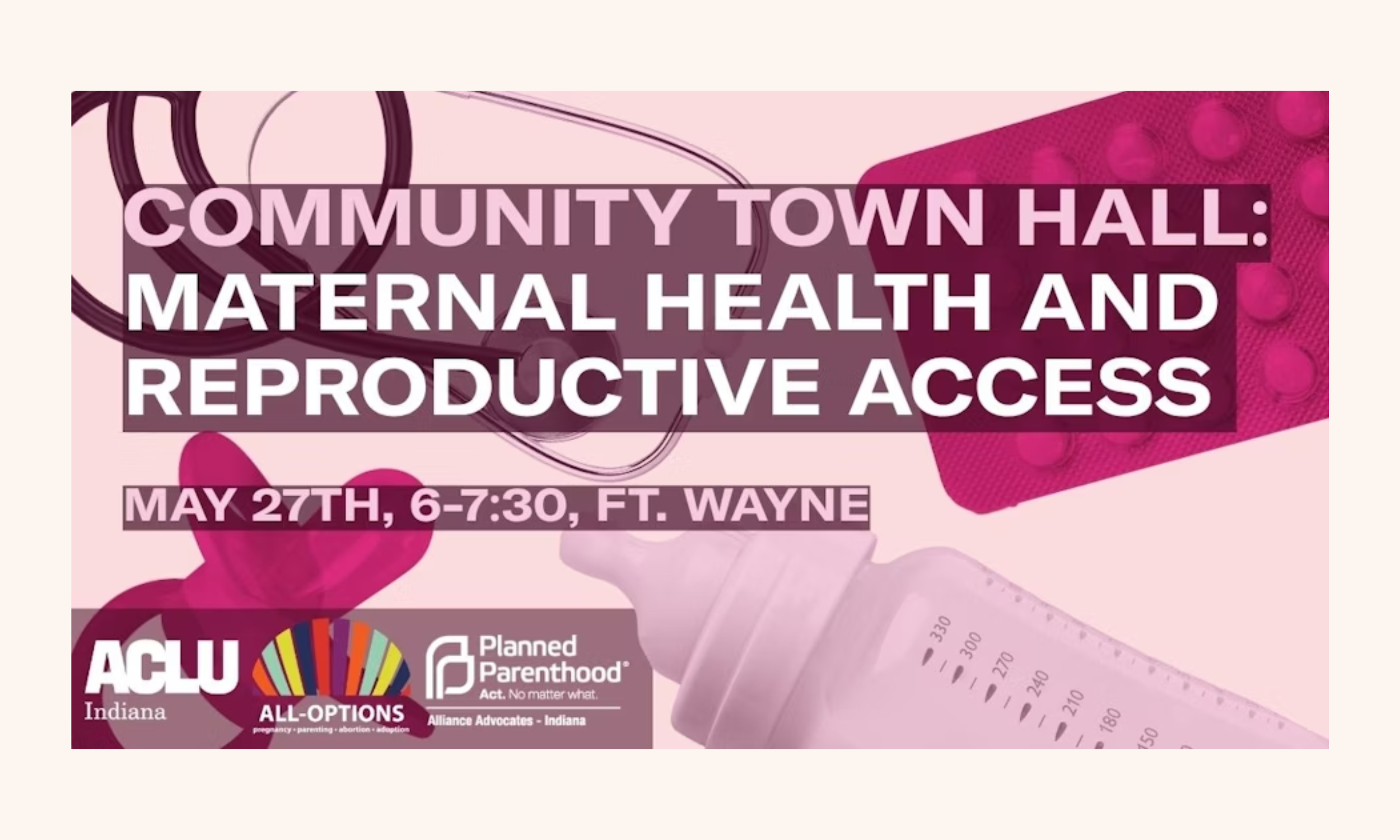 Community Town Hall: Maternal Health and Reproductive Access