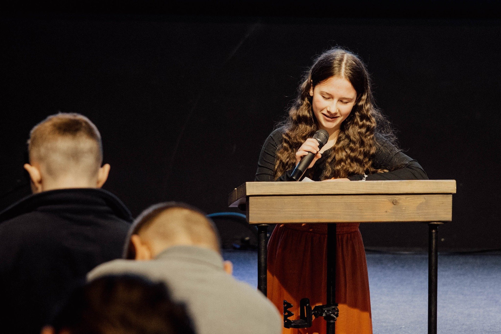 Today, our 7th grade students lead Chapel! 🔥🏹🙌