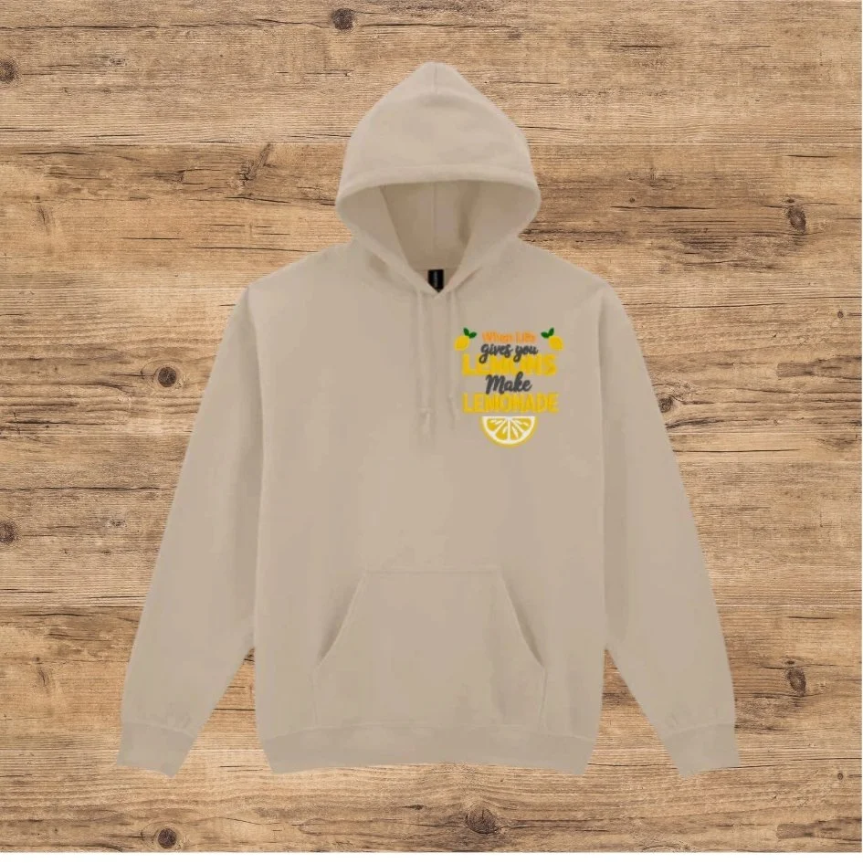 Adult 'When Life Gives you Lemons' Design Hoodie/Sweatshirt - Various Colour Options