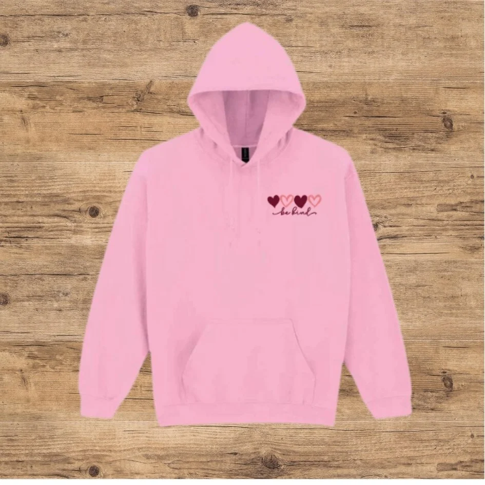 Adult 'Be Kind' Design Hoodie/Sweatshirt - Various Colour Options