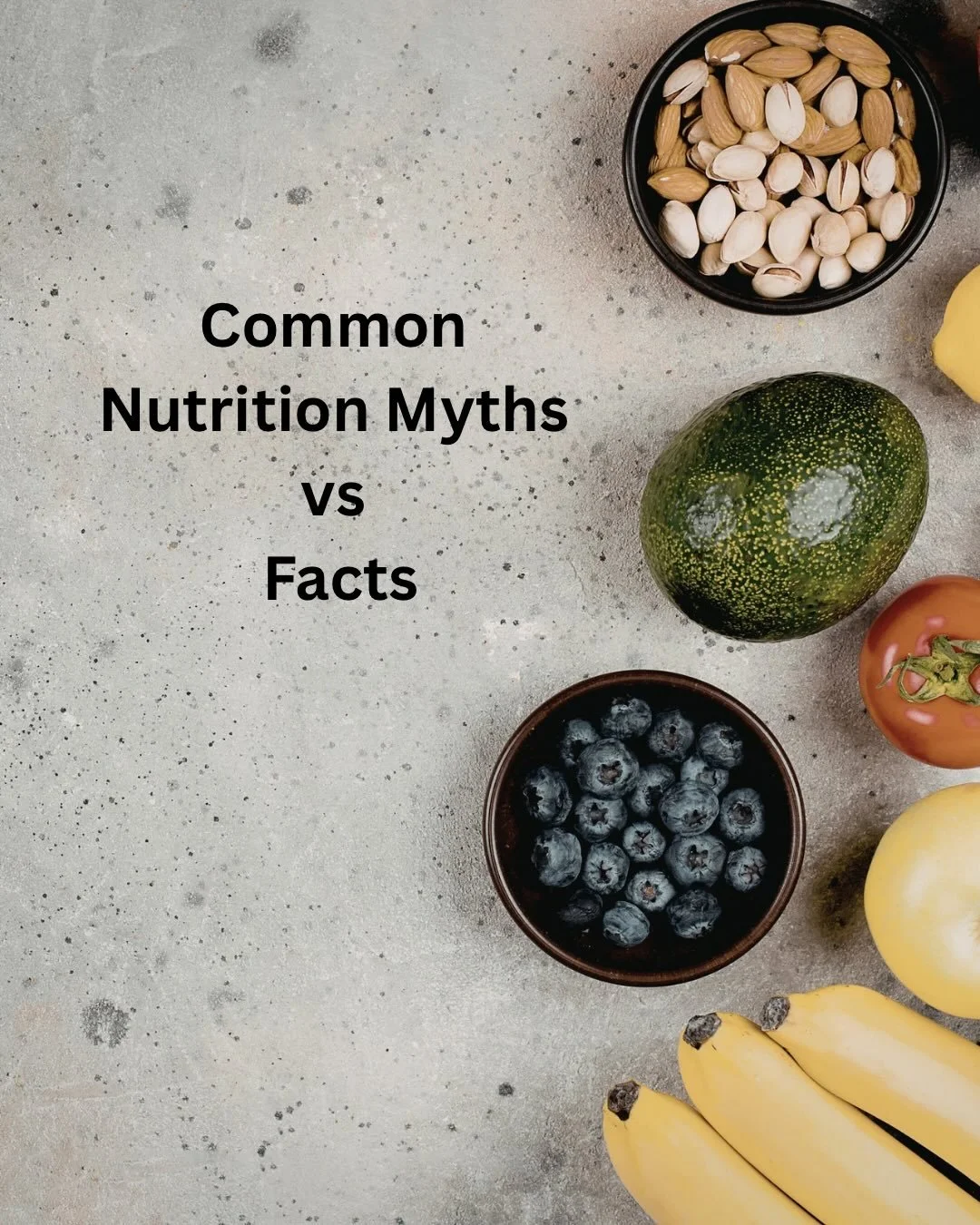 There is so much miscommunication out there. Especially around food. Here are some common myths debunked. 

Save this post to remind you when things get too loud. 

#holistichealth #foodmatters #healthylifestyle #nourishwellness #holisticnutrition