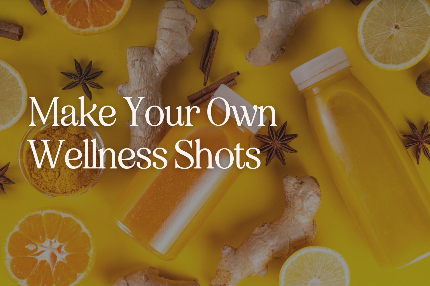Make Your Own Wellness Shots
