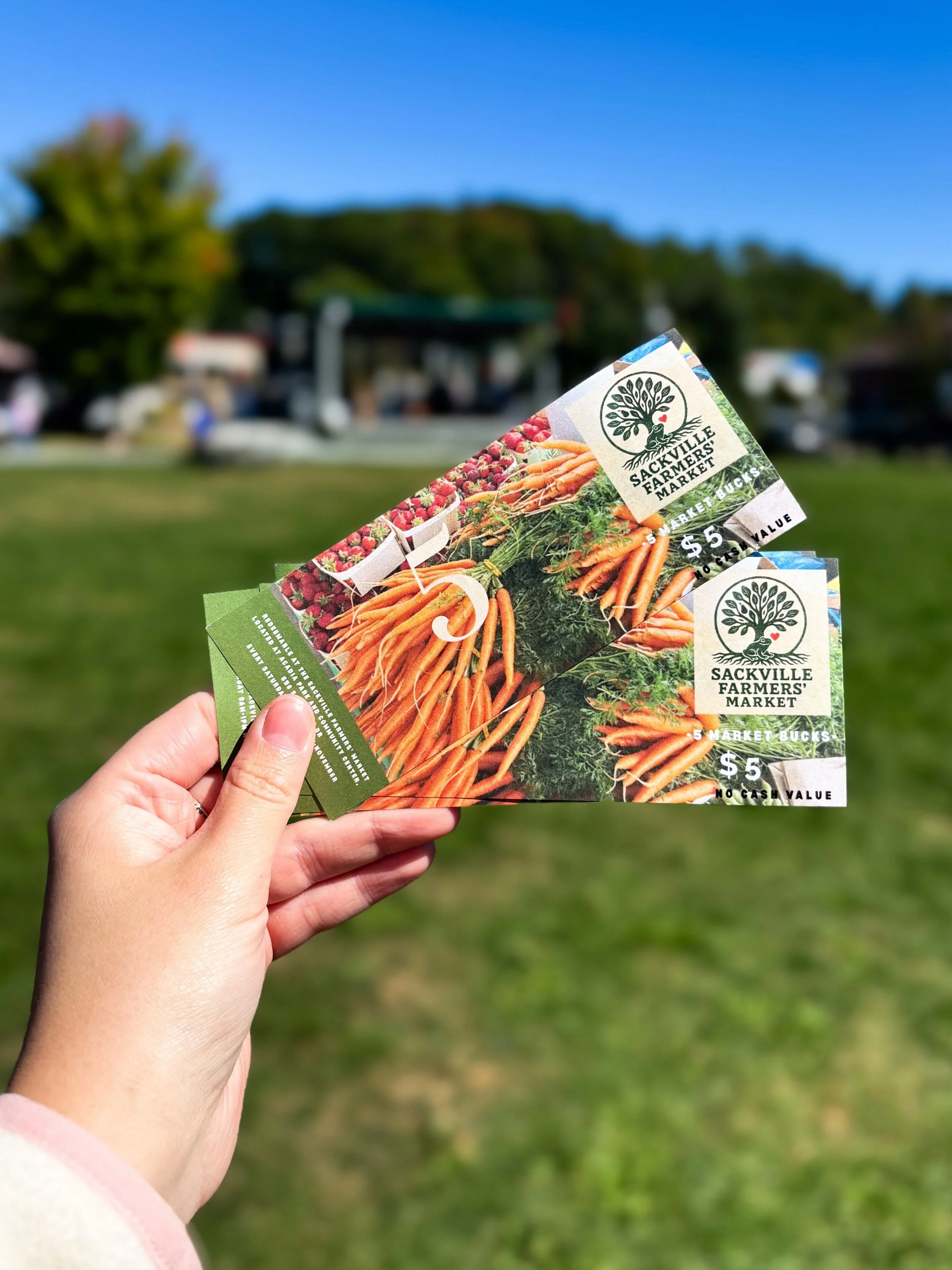 Have you ever been to a market and tried to purchase something, only to find out the seller doesn&rsquo;t take card and you don&rsquo;t have cash? Market Bucks are the solution! 

💰 WHAT ARE MARKET BUCKS? 

Market bucks are a cash alternative that c