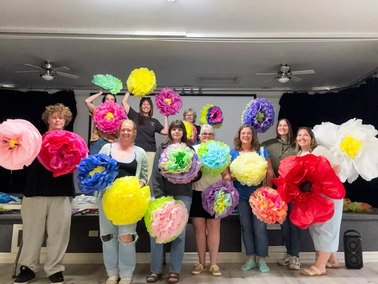 Last night we hosted a &ldquo;parade prep&rdquo; volunteer night where we made a ton of beautiful tissue paper flowers for our float in the Sackville Canada Day Parade! 💐✨

Make sure you keep an eye out for our float on July 1st at the parade along 
