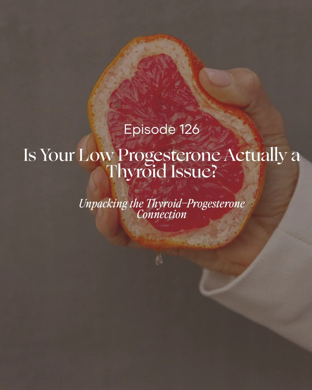Low progesterone is one of the most common hormone concerns we see in practice&mdash;
and one of the most misunderstood.

In this episode of the Strength in Hormones podcast, we break down how thyroid activity influences progesterone levels and why.
