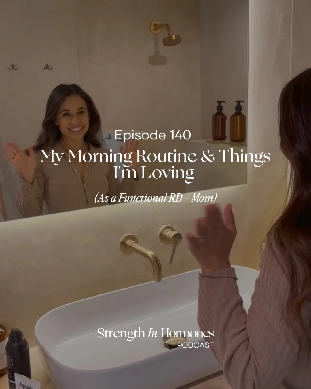 My morning routine looks a little simpler now as a mom and if there&rsquo;s anything I&rsquo;ve learned is that wellness doesn&rsquo;t need to be a 10-step routine.

In this week&rsquo;s episode, I&rsquo;m sharing what my mornings actually look like 