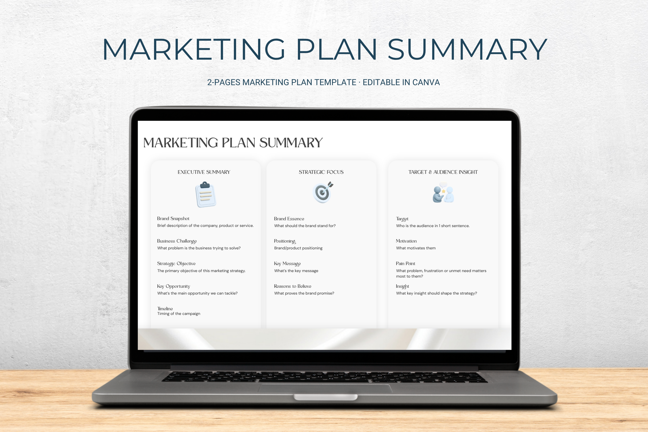 Template | Marketing Plan Summary