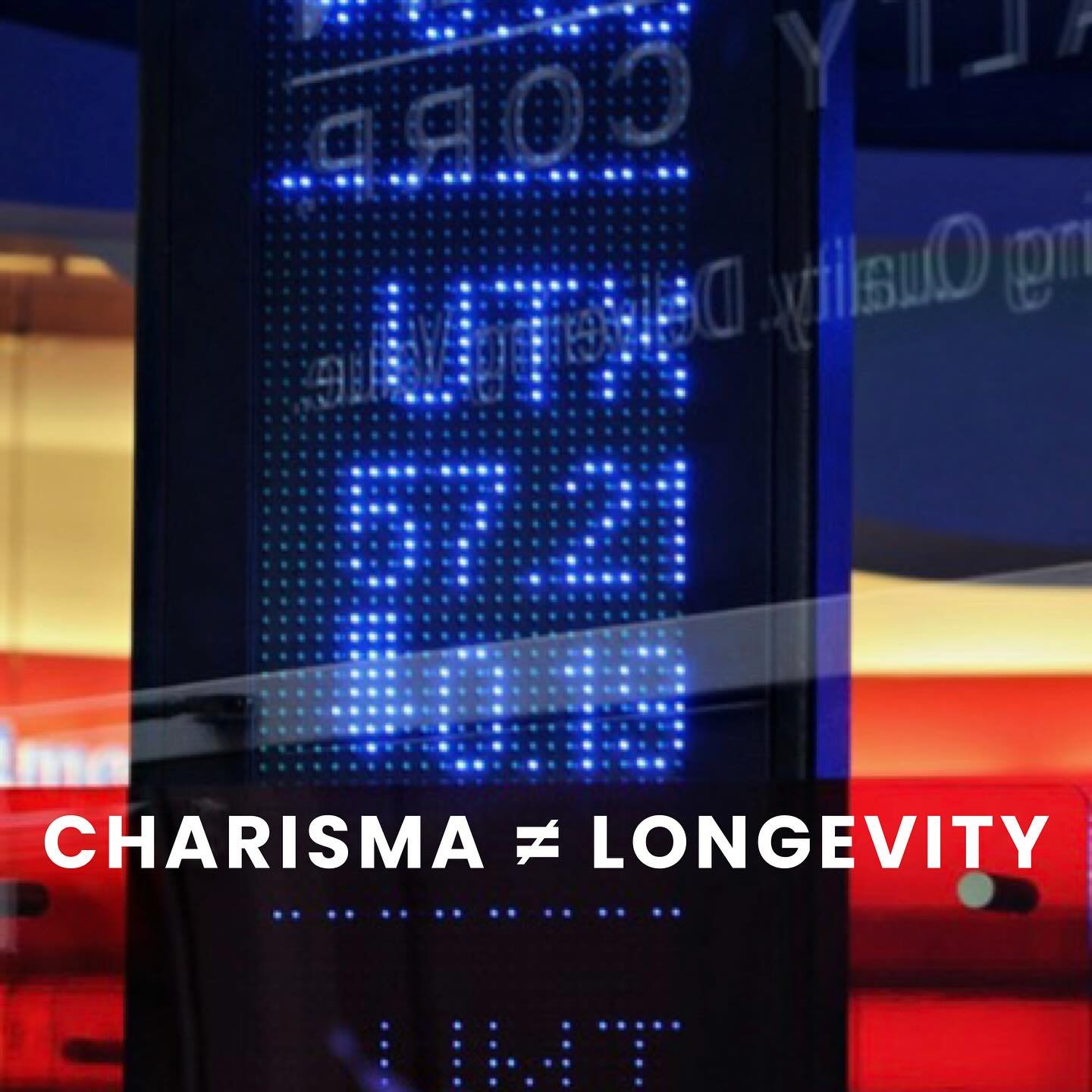 Charisma &ne; Longevity
A business can grow fast on vision and charisma, but without proper governance and a solid legal framework, it is likely to crash.
CLICK LINK IN BIO to read more.
&mdash;&mdash;&mdash;
For general information only. Not legal a