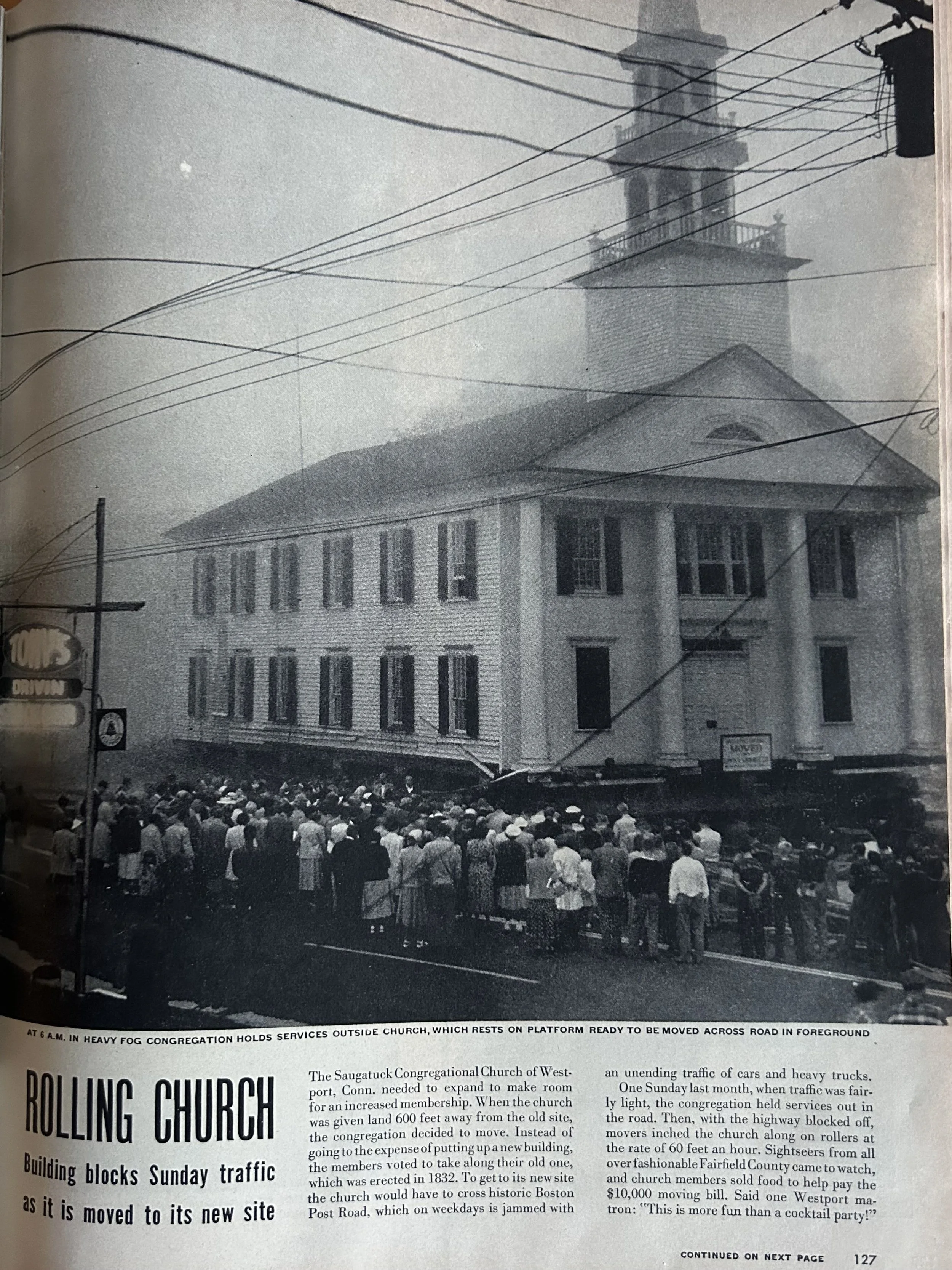 75th Anniversary Moving of the Church