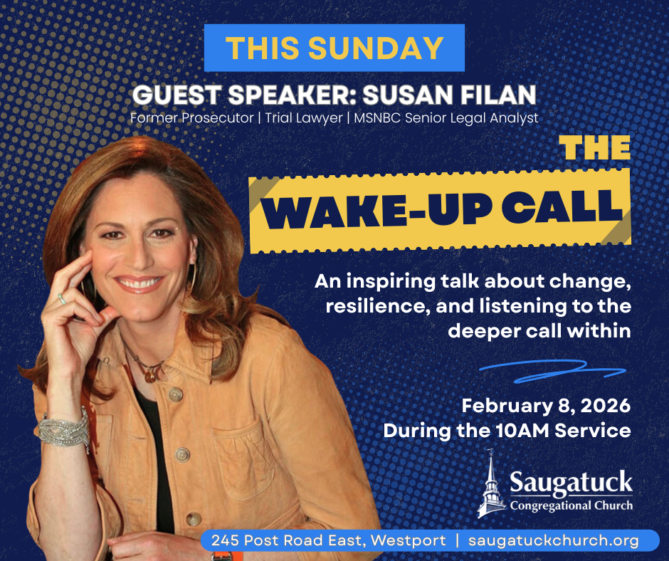 Guest Speaker Susan Filan: "The Wake-Up Call"
