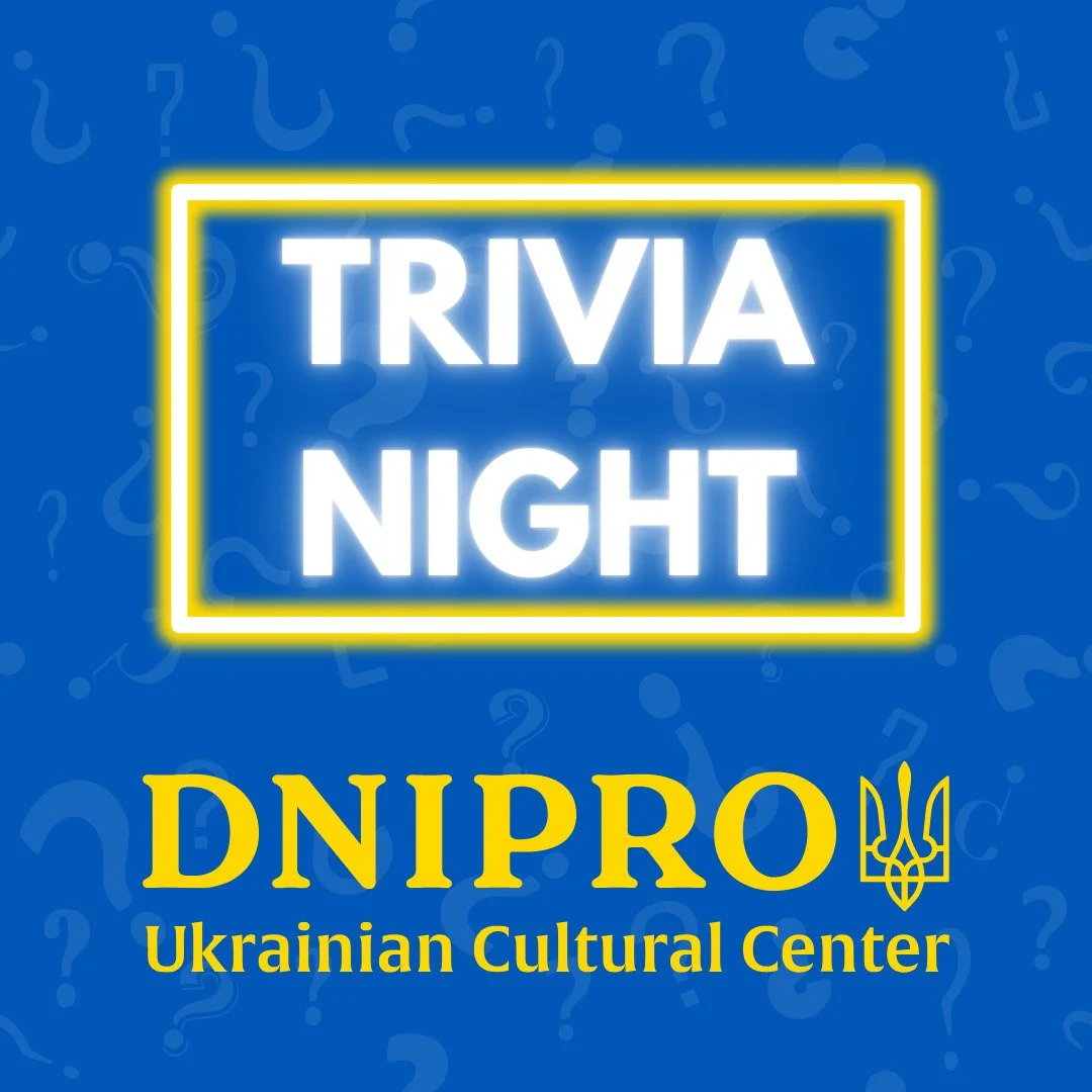 Haven't been to Buffalo's Ukrainian Cultural Center yet? 

Join us tomorrow at 7pm @dniprobuffalo for drinks, food and general-knowledge trivia!