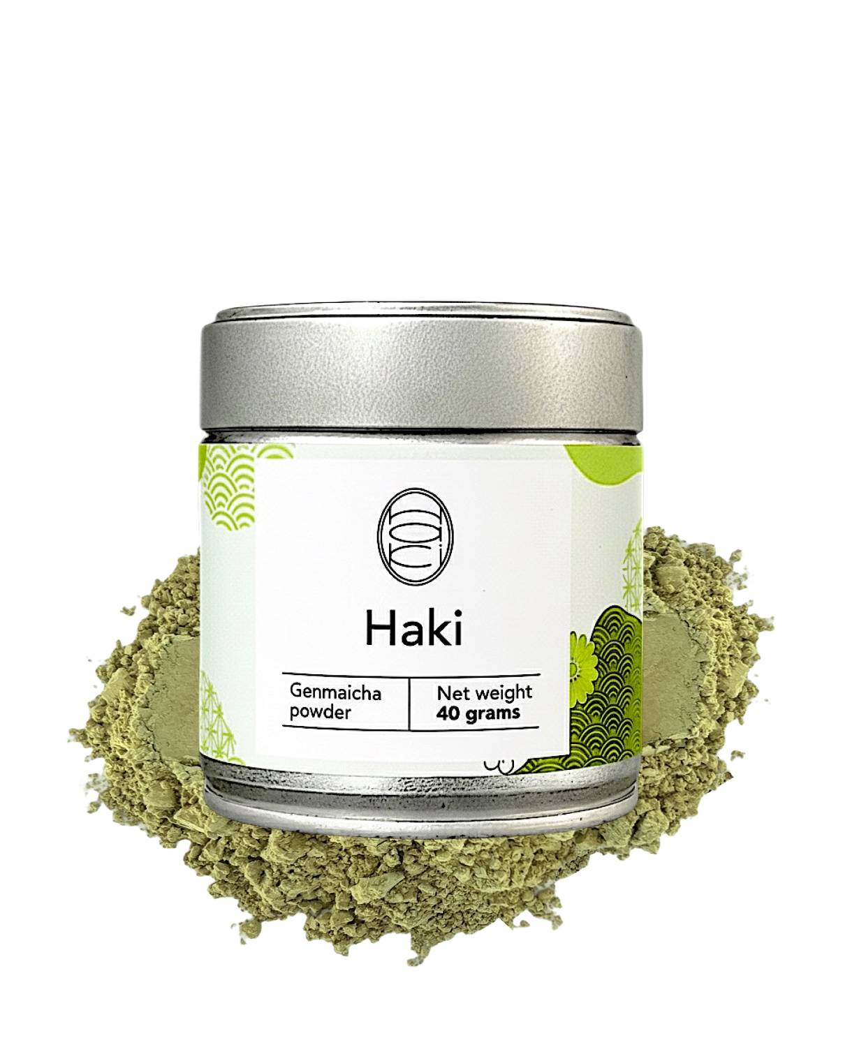 genmaicha 40gr tin.