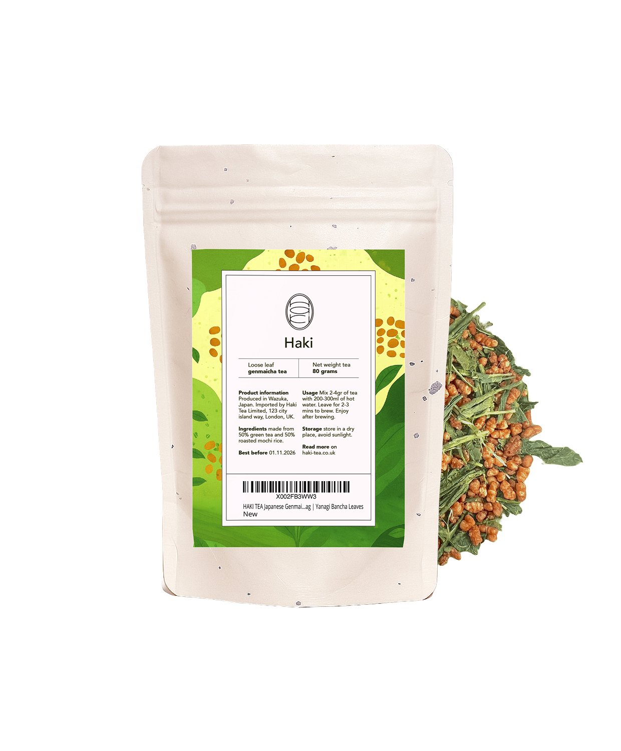 Genmaicha Tea Loose Leaf