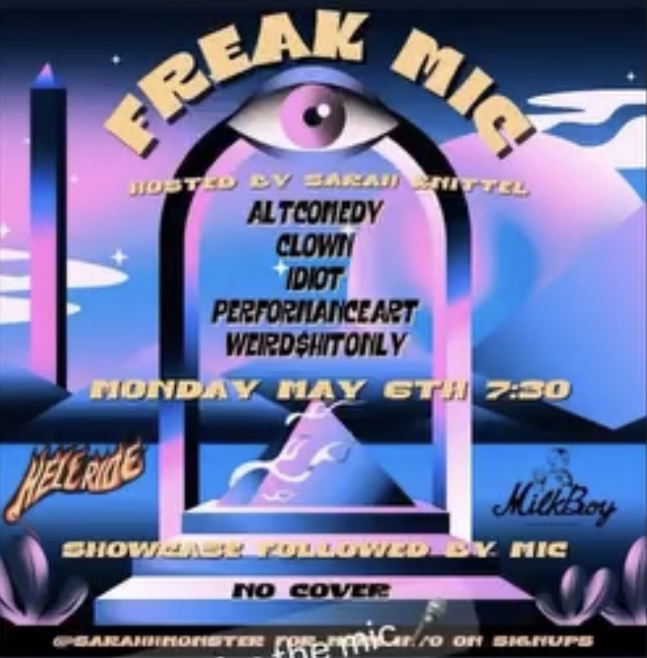 Freak Mic (hosted by Sarah Knittel)