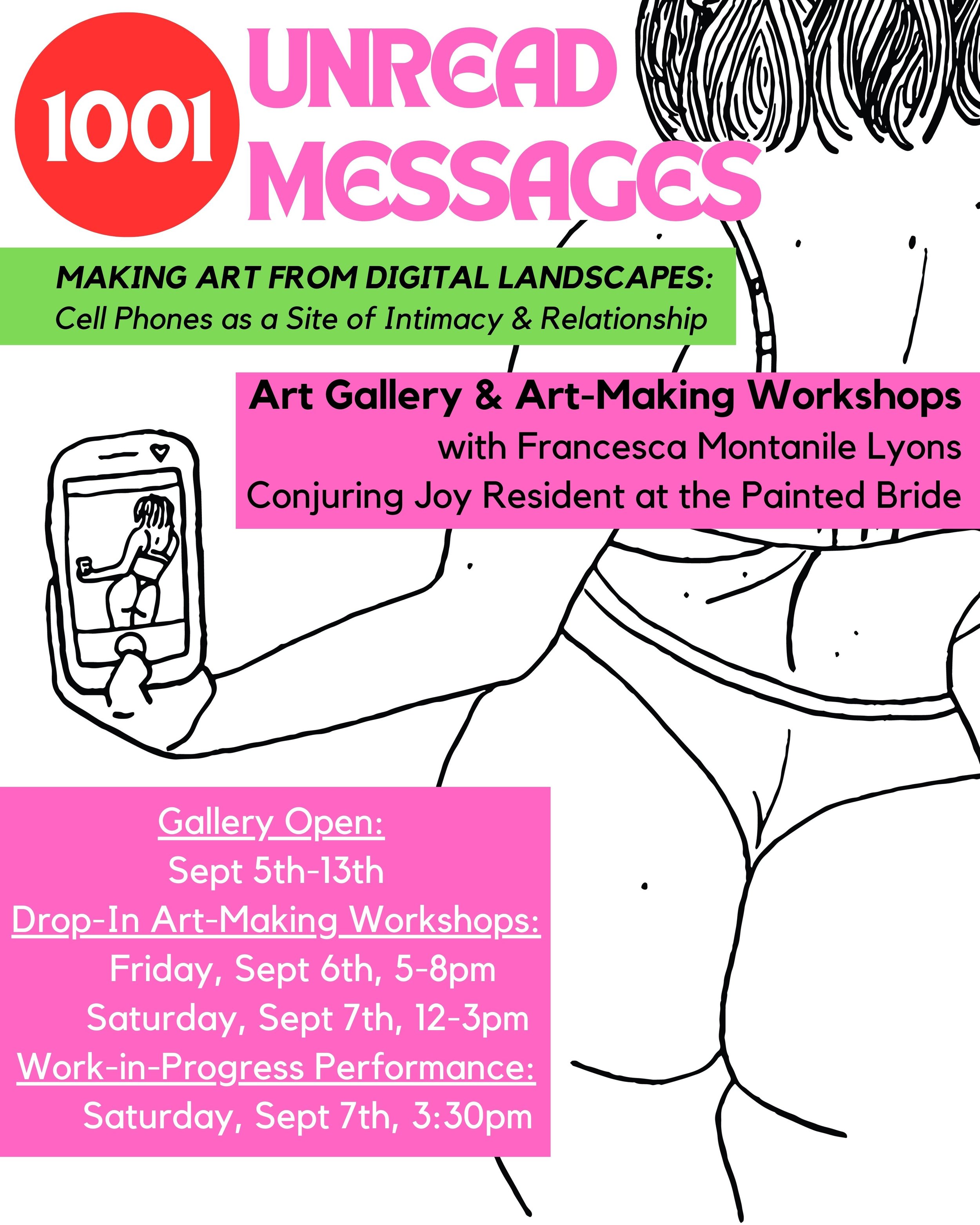 Making Art From Digital Landscapes (Conjuring Joy Residency at the Painted Bride)