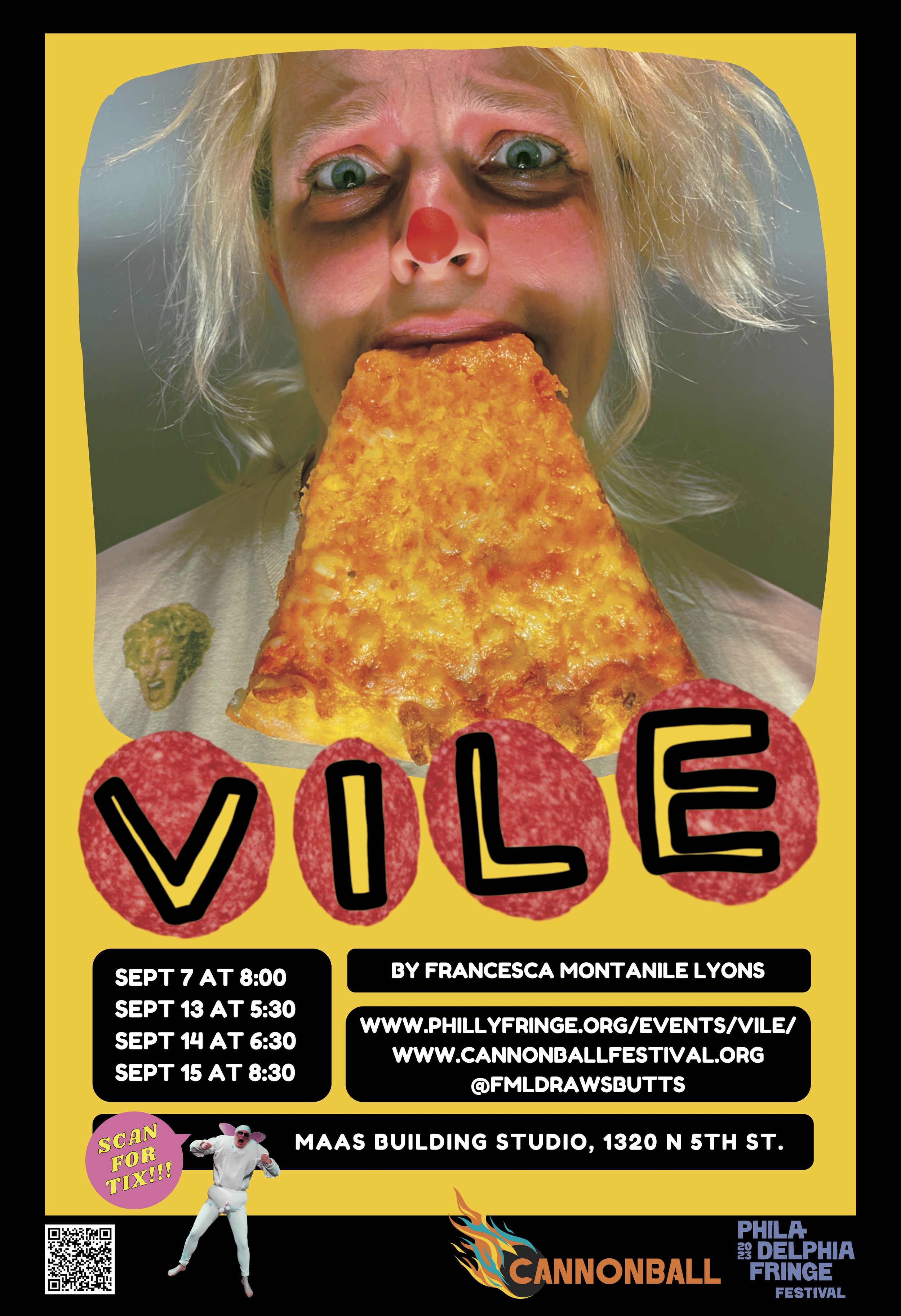 VILE at the Philadelphia Fringe Festival (Cannonball)