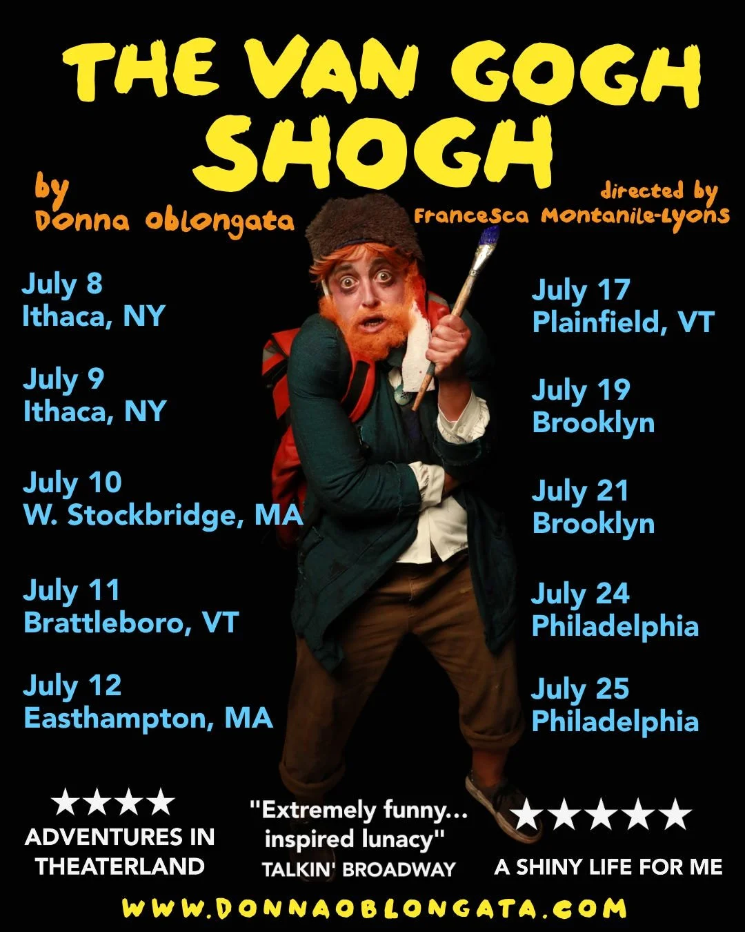 The Van Gogh Shogh - East Coast Tour