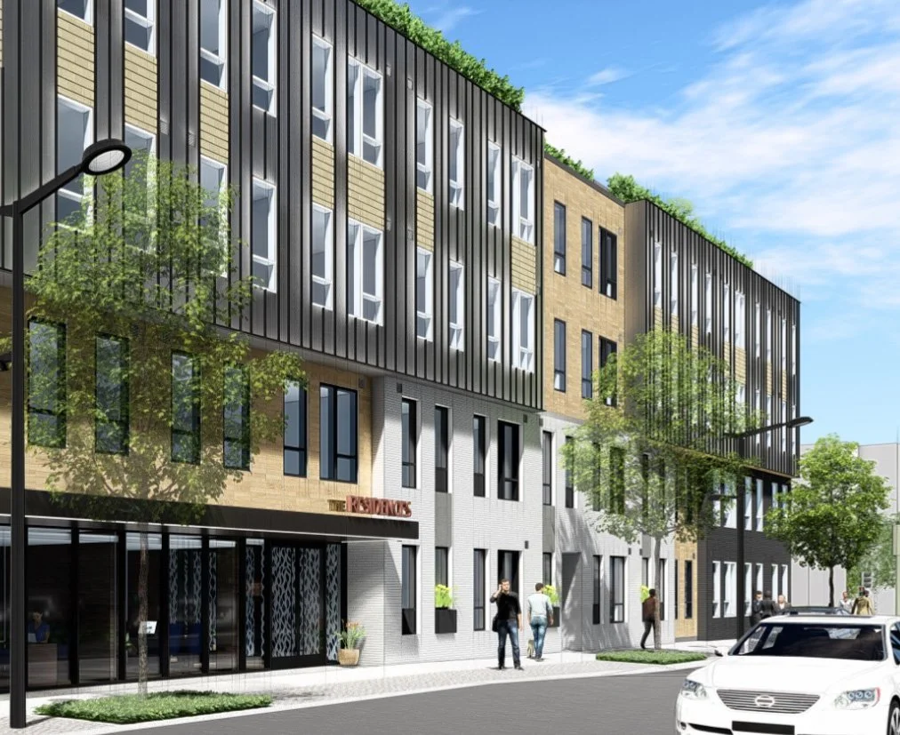 Rendered view of the Paxton project showcasing installation of access control, video surveillance, video intercom, AV, and telecom systems.