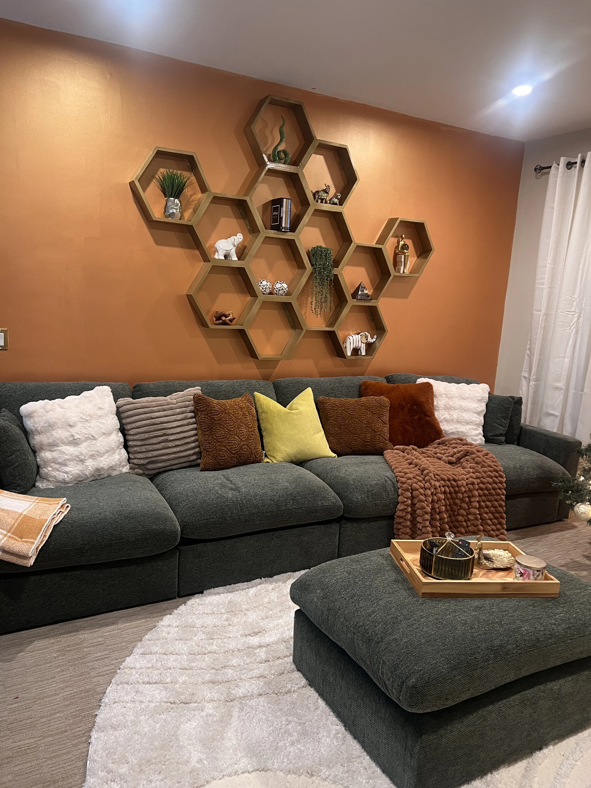 Christmas Living Room Makeover