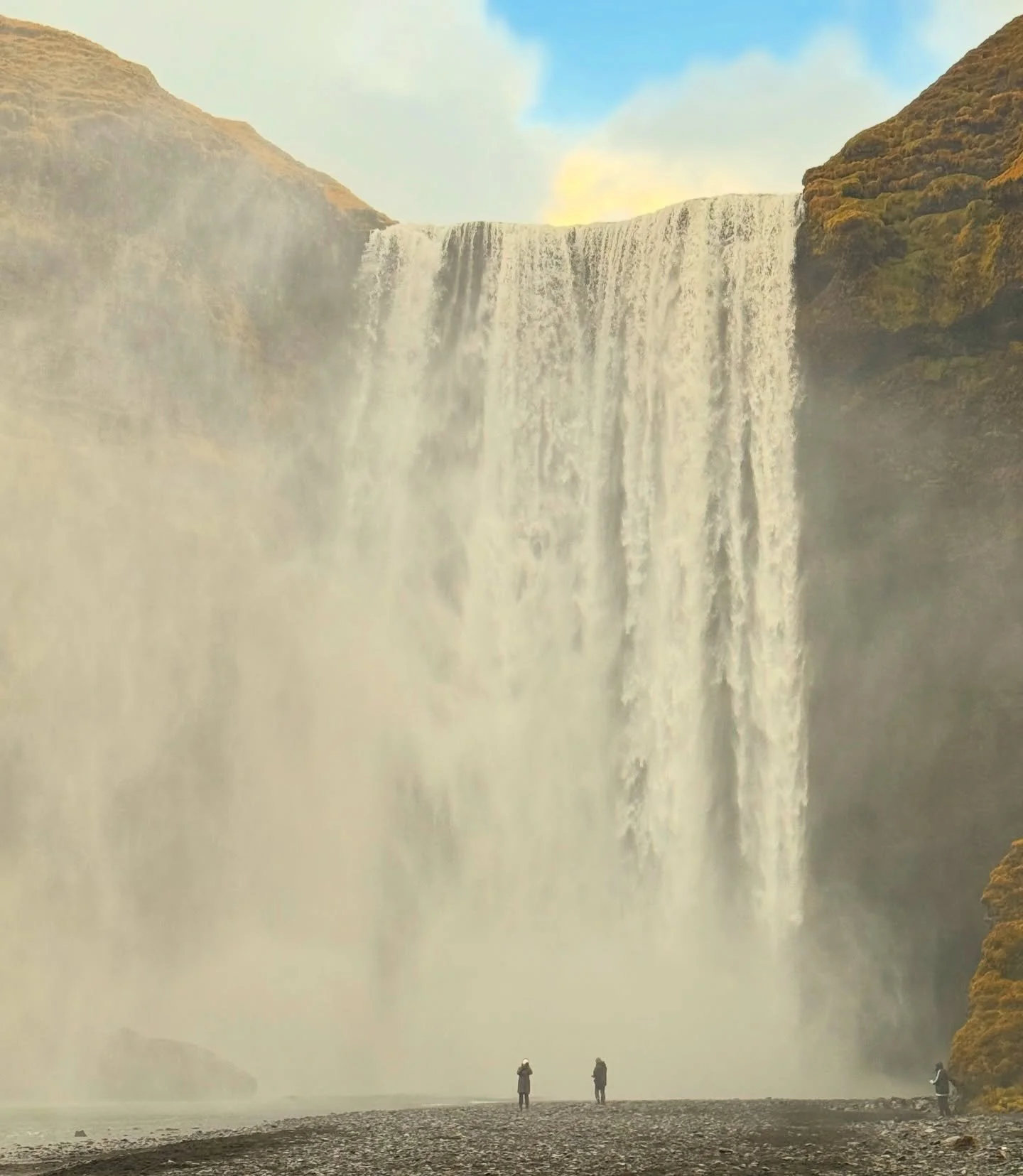 Standing before Iceland&rsquo;s raw power, where water, wind, and stone collide. The scale humbles, the mist softens, and time slows. A reminder that nature doesn&rsquo;t perform for us&mdash;it simply exists, vast and unapologetic, inviting stillnes
