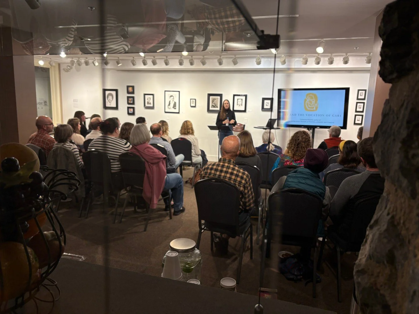 📻 Did you miss Catherine Ricketts' wonderful Forum in October? Is there a right balance between care giving and being creative? Listen now to her audio, and she if she has any wisdom (we reckon she do). 
Look under Past Events at the old Home Page. 