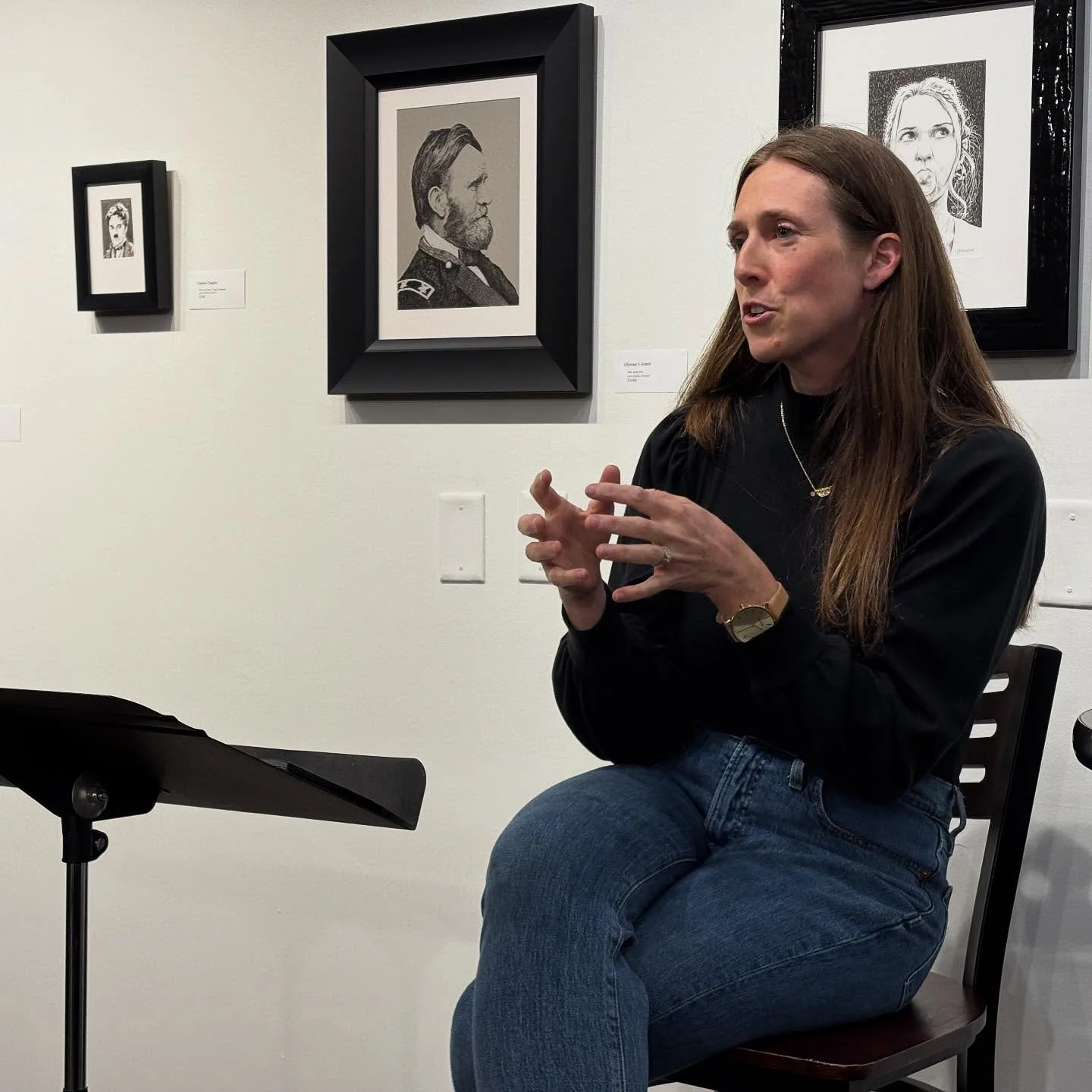 If you missed our Forum Friday with "Cat" Ricketts...stay tuned for some audio, 
OR
Stroll through the mist to @noooooks Books to get a copy of Mother Artist, her stunning book chock full of memoir and reflections on a host attentive, women