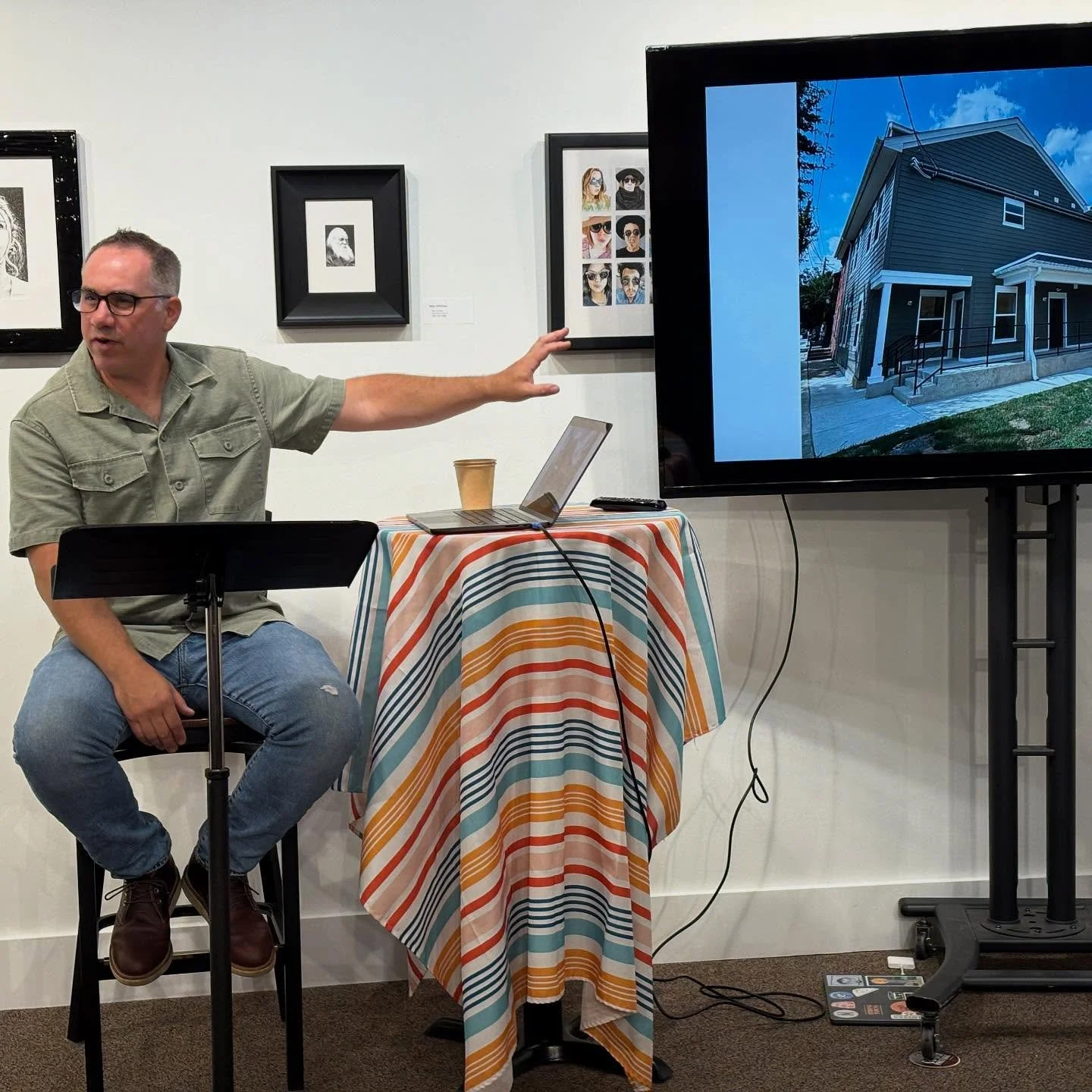 Some highlights from The Row House version of Friday Night Lights.
Chad Martin + 60 eager players + much-to-learn about #housing in #lancaster + concessions and robust decaf from @nostalgicacoffee = Victory!
See yous in October to hang with @bycather
