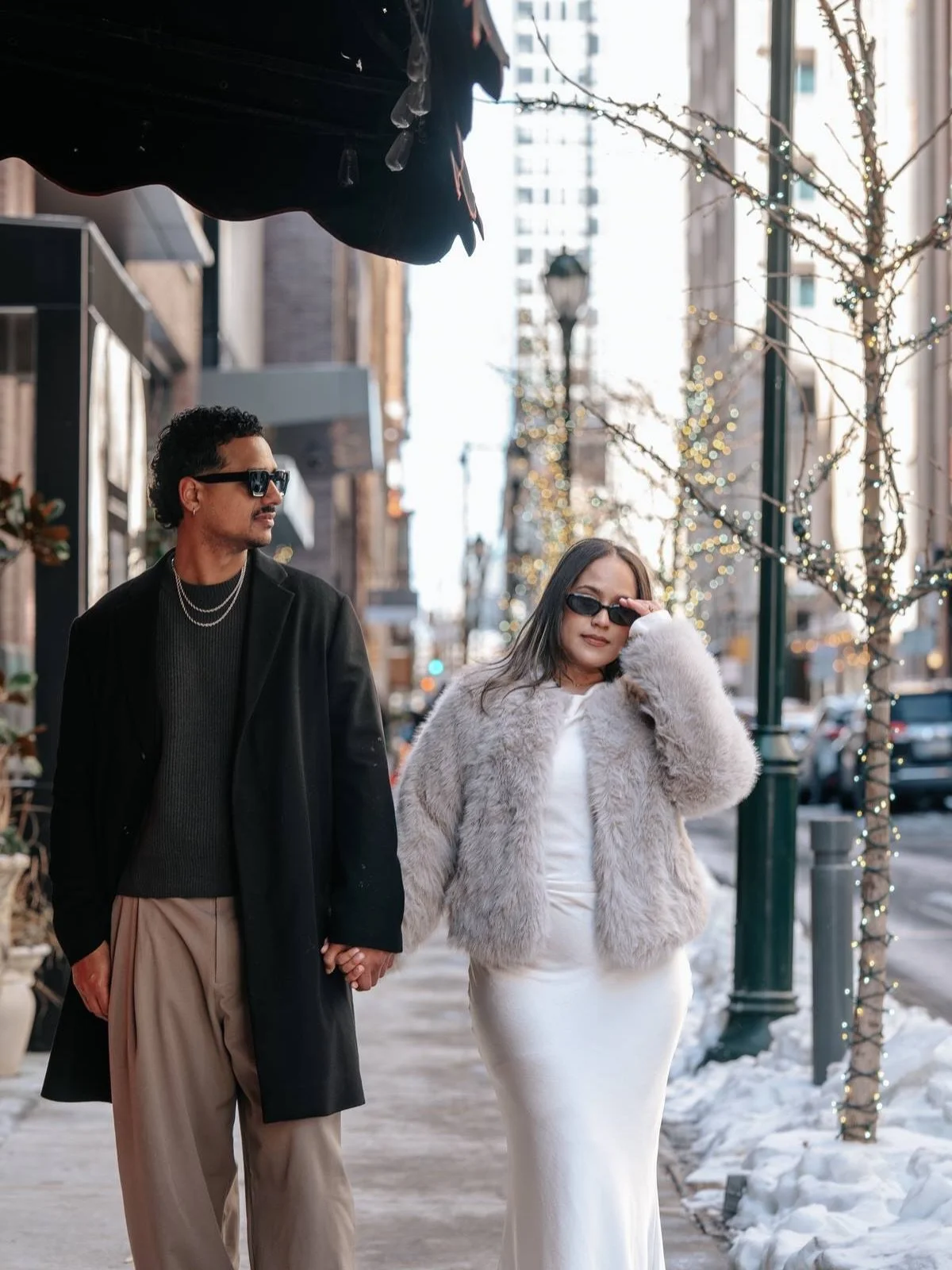 Engagement sessions don&rsquo;t have to be stiff or overly posed.
Sometimes it&rsquo;s just about movement &mdash; walking hand in hand, laughing mid-conversation, finding those in-between moments.

The real stuff always wins.

#engagementphotoshoot 