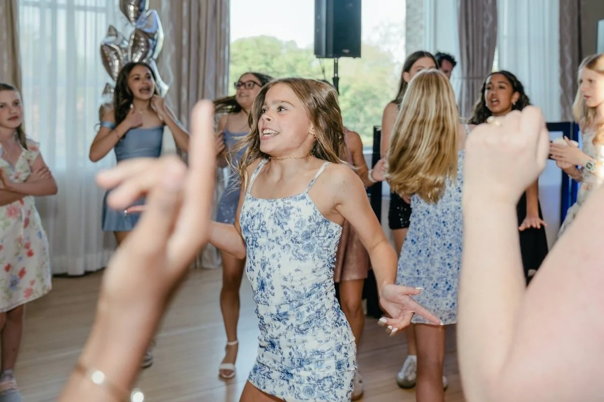 And then there was the party - the dancing, the chaos, the laughter, the kids fully taking over the dance floor, and the kind of energy that makes event photography so fun.

#BatMitzvah
#MitzvahParty
#EventPhotography
#PhiladelphiaEventPhotographer
#