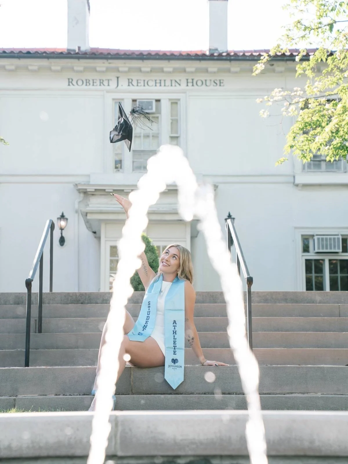 Main character energy. 🎓

#JeffersonUniversity
#ClassOf2026
#PhiladelphiaPhotographer
#GraduationPhotography
#seniorportraits