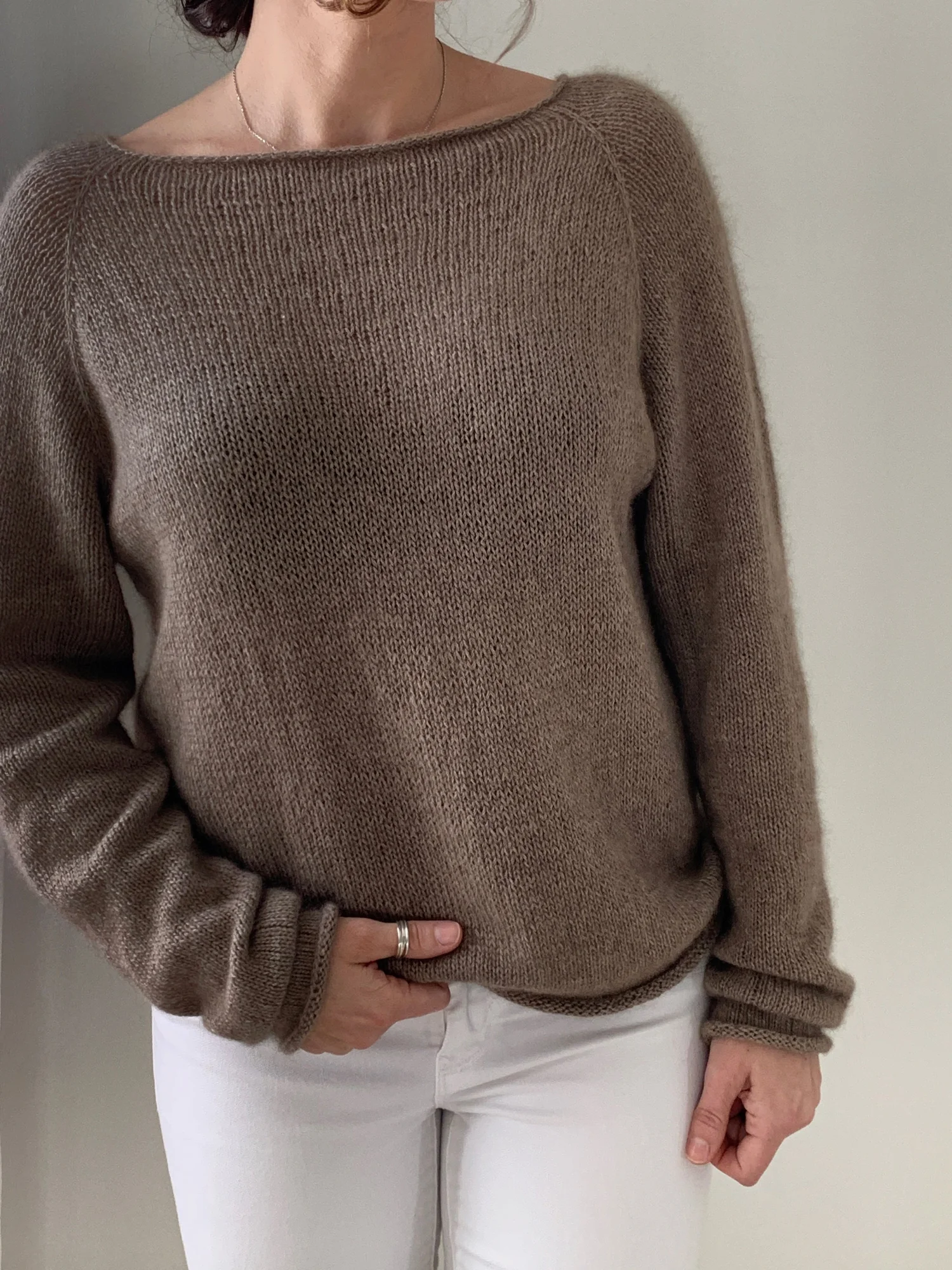 Dentelle Douce Sweater Knitting Pattern — Caidree