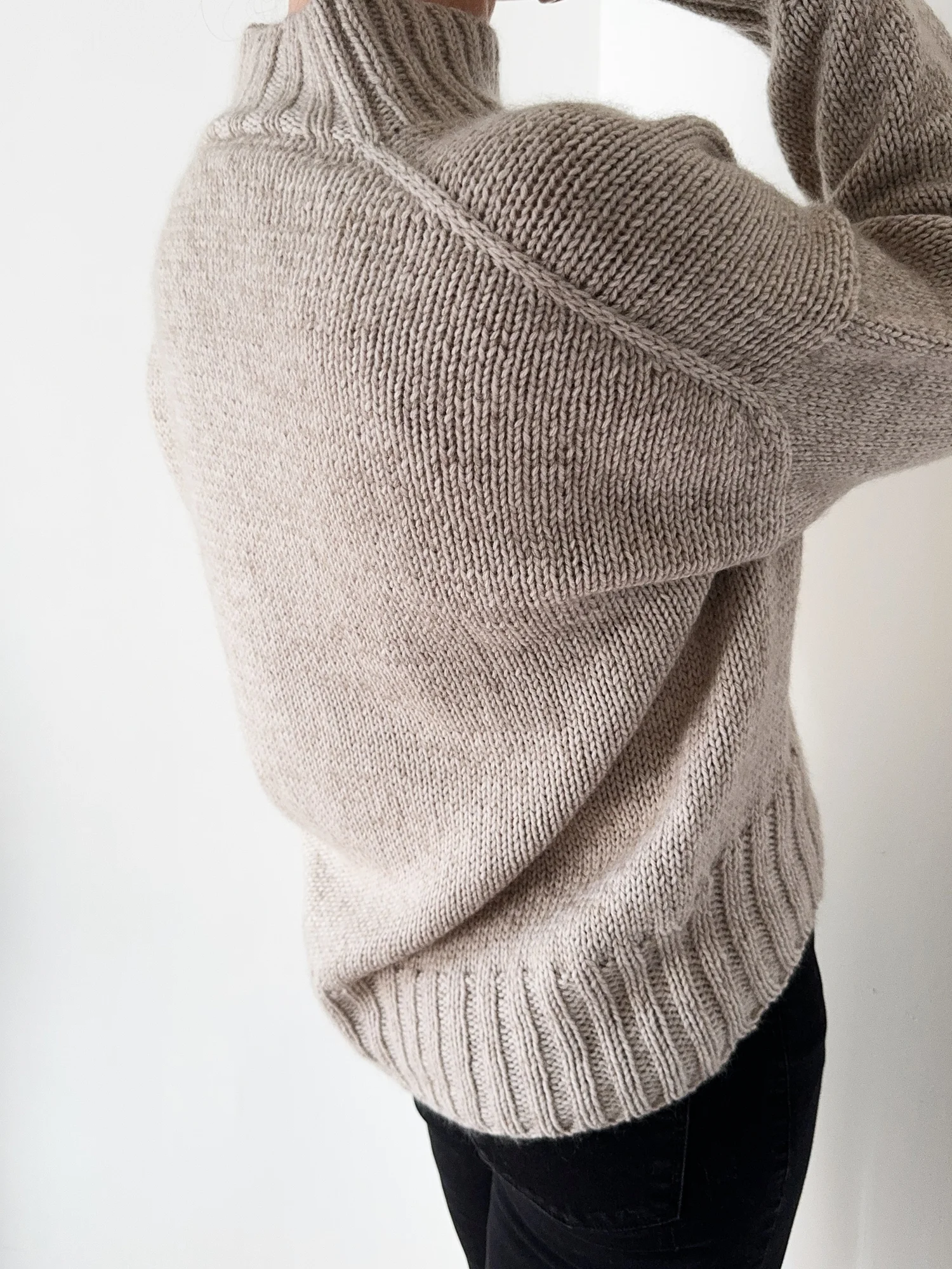Lenon Sweater Knitting Pattern — Caidree