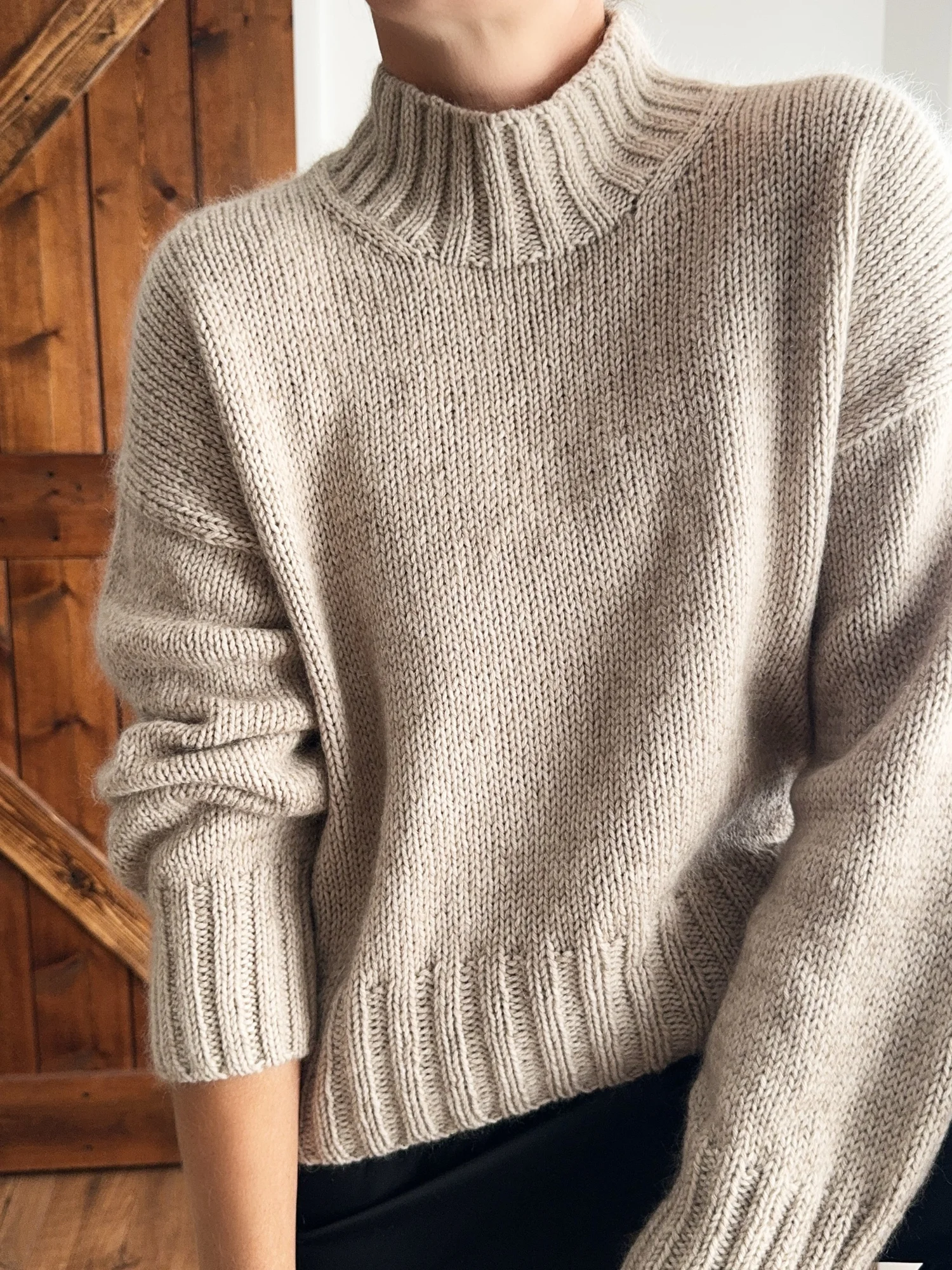 Lenon Sweater Knitting Pattern — Caidree