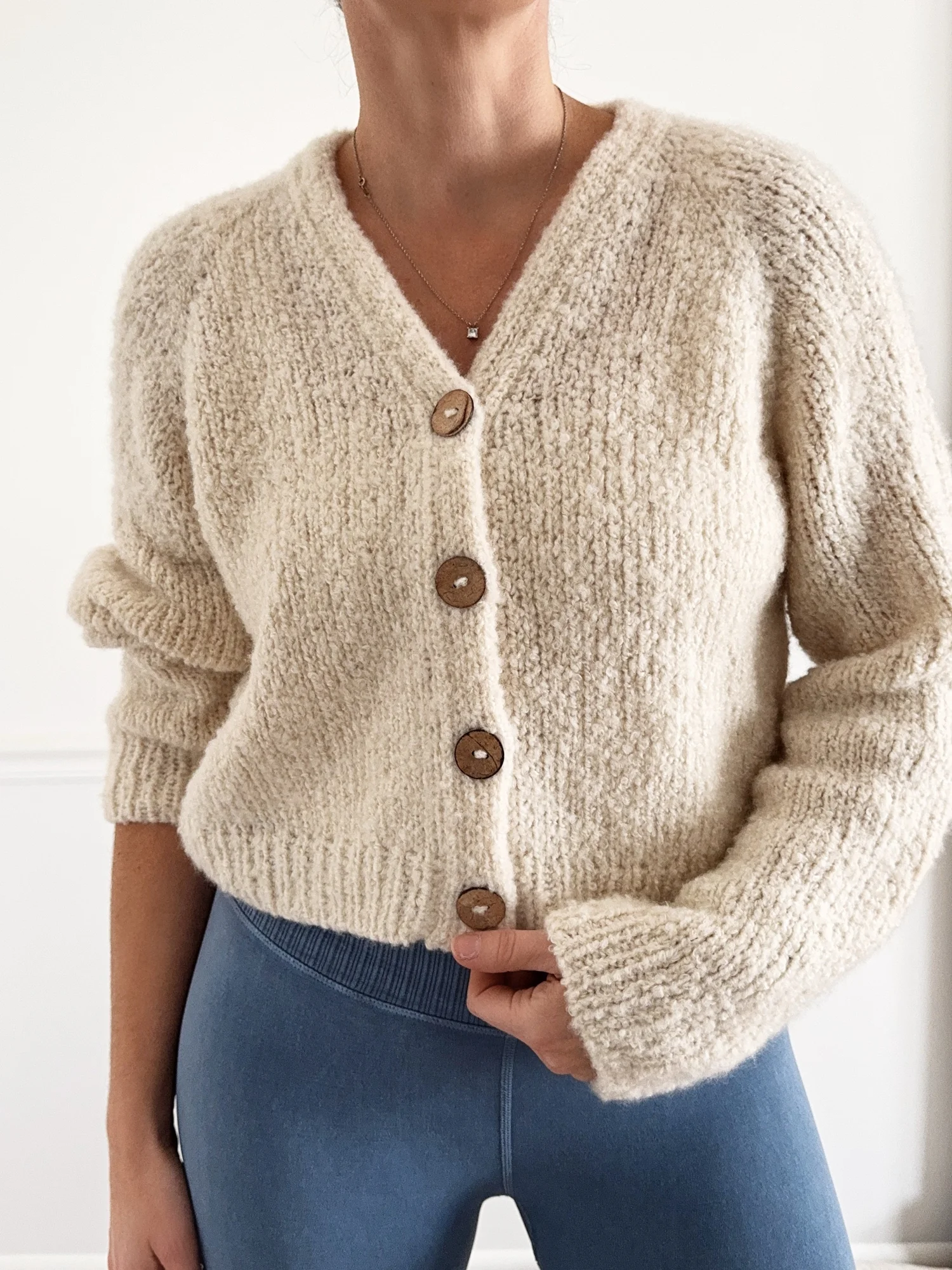 Teddy Dear Cardigan Knitting Pattern — Caidree