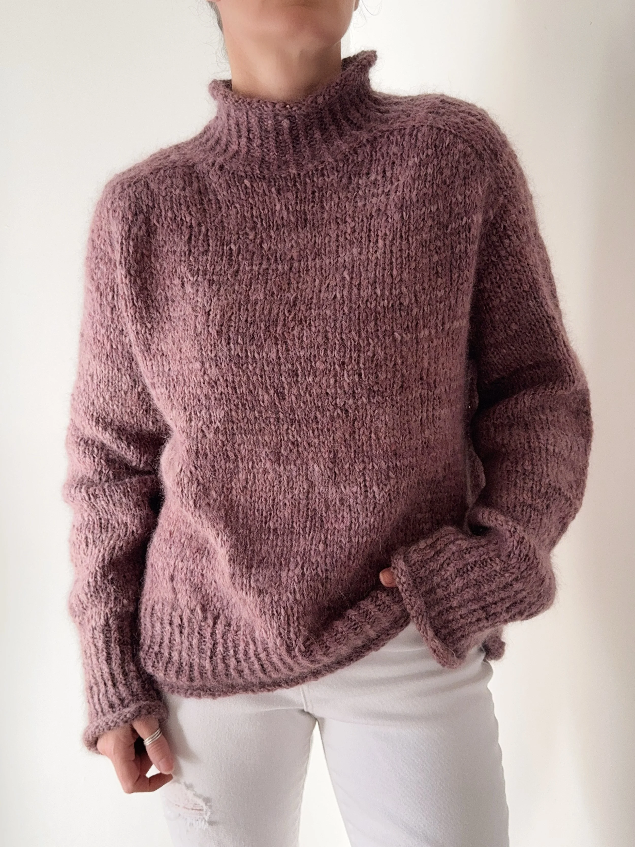 【MODERNIF】Almere Hair Dangara Knit MODERNIF】Almere Hair Dangara Knit (modernif/ニット