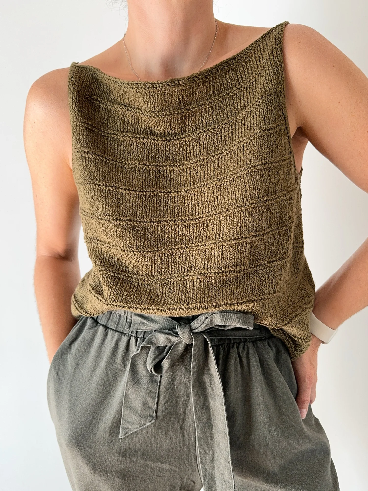 Leela Top Knitting Pattern — Caidree