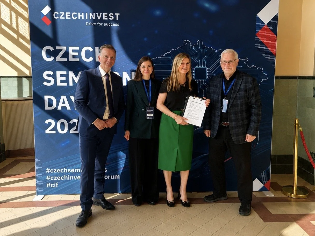 Startujeme nový motor českých polovodičových startupů: Spinoffy a Czech National Semiconductor Cluster spojí síly