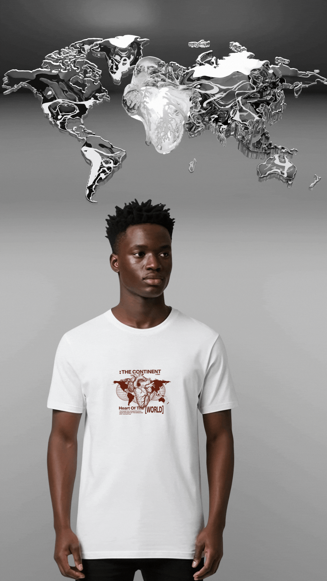 WHITE-RED TEE (CHRISTMAS SALE)