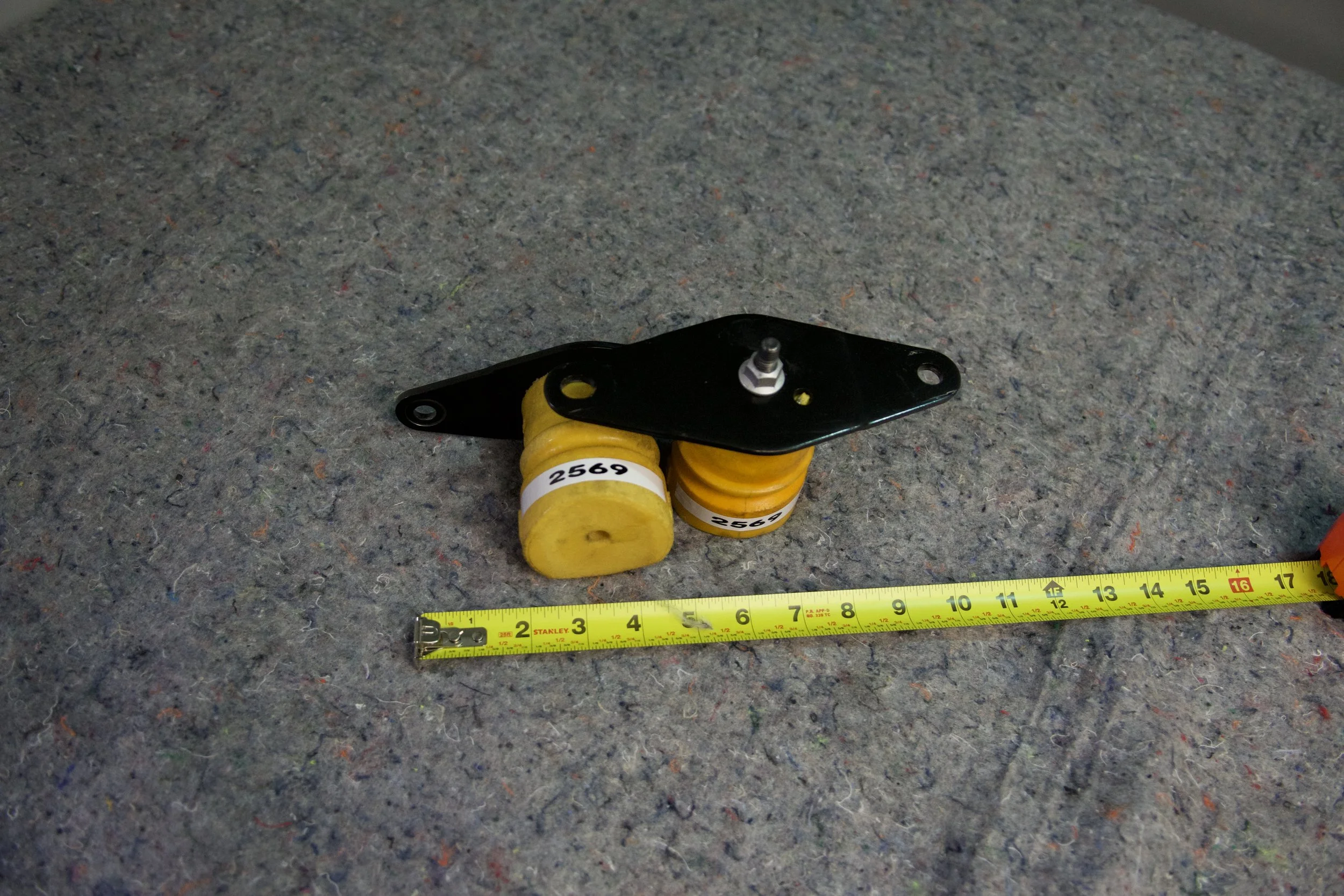 2017-2025 Ford Super Duty F250/F350 bumpstops – suspension impact protection parts