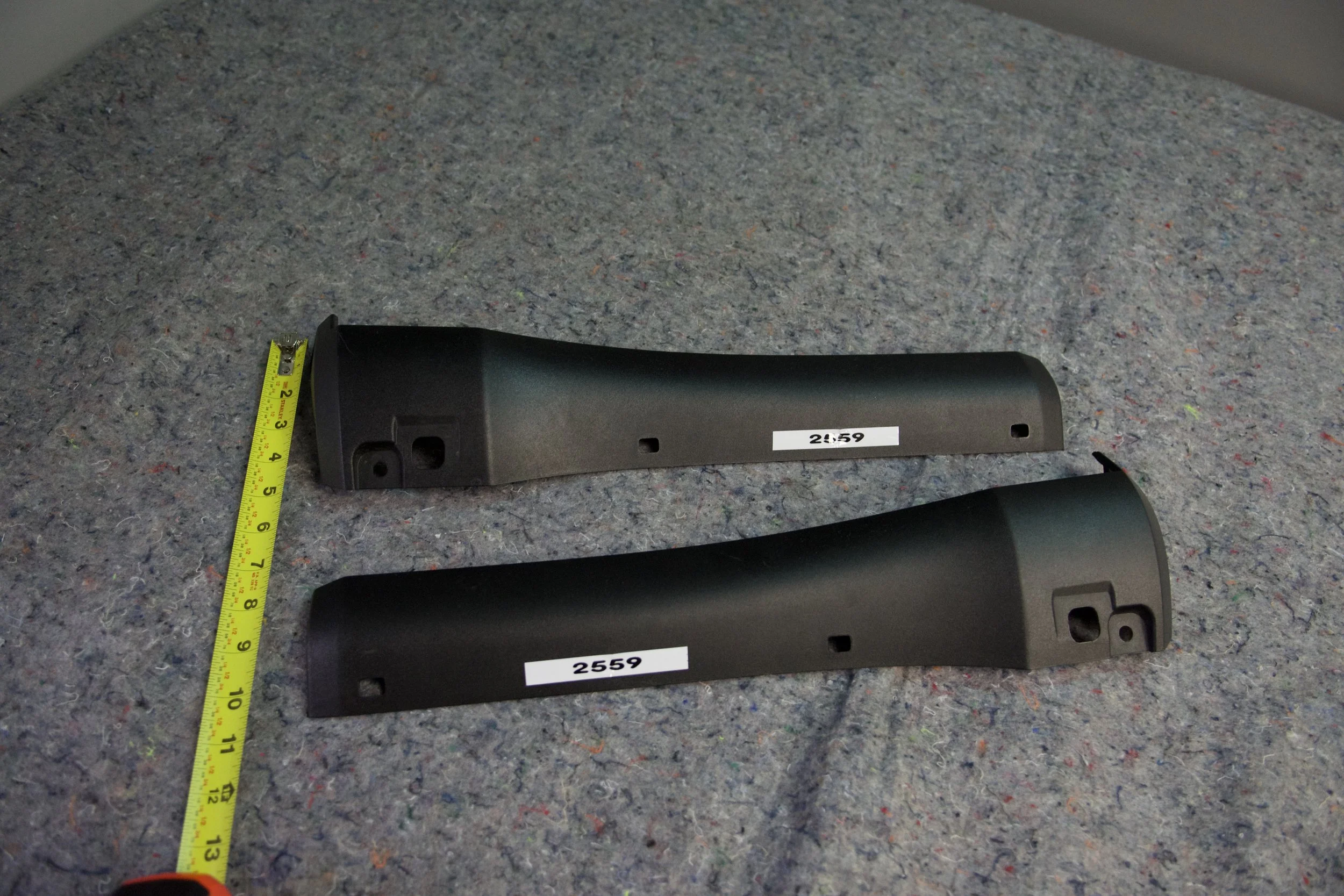 2017-2022 Ford Super Duty F-250/F-350 Rear Lower Bed Rock Guard OEM