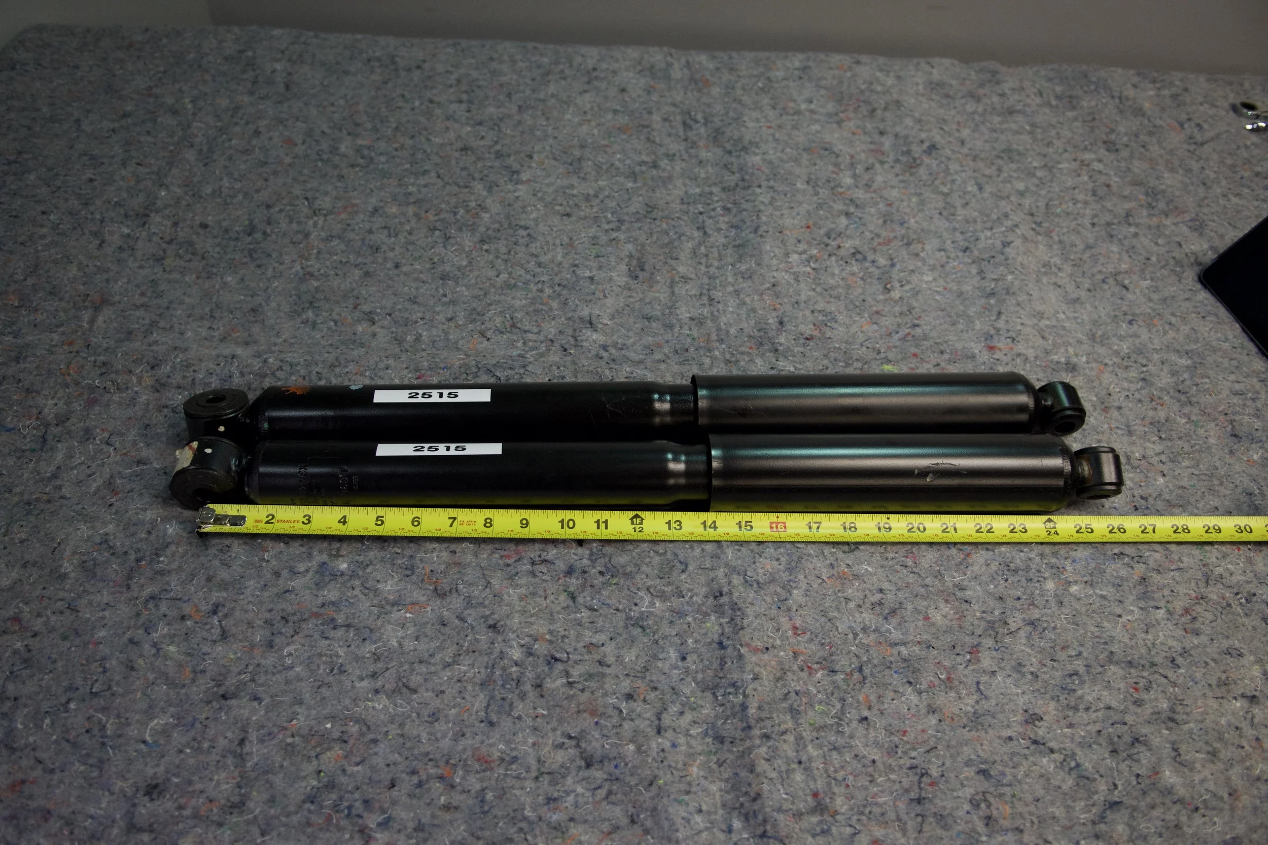 OEM rear shocks for 2022 Ford F-350 SRW Cab & Chassis – SuperBronco ID #2515