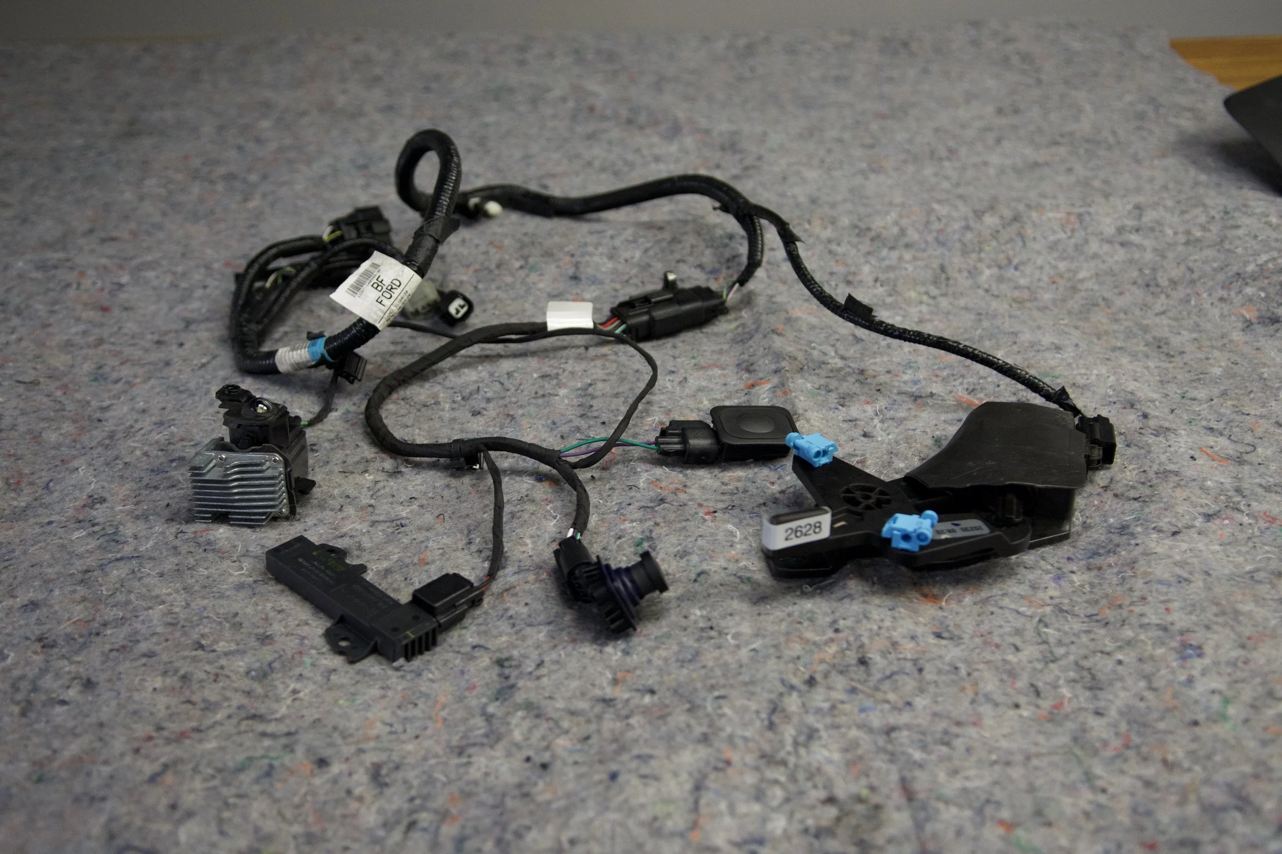 Ford OEM camera and sensor wiring harness assembly SB#2628