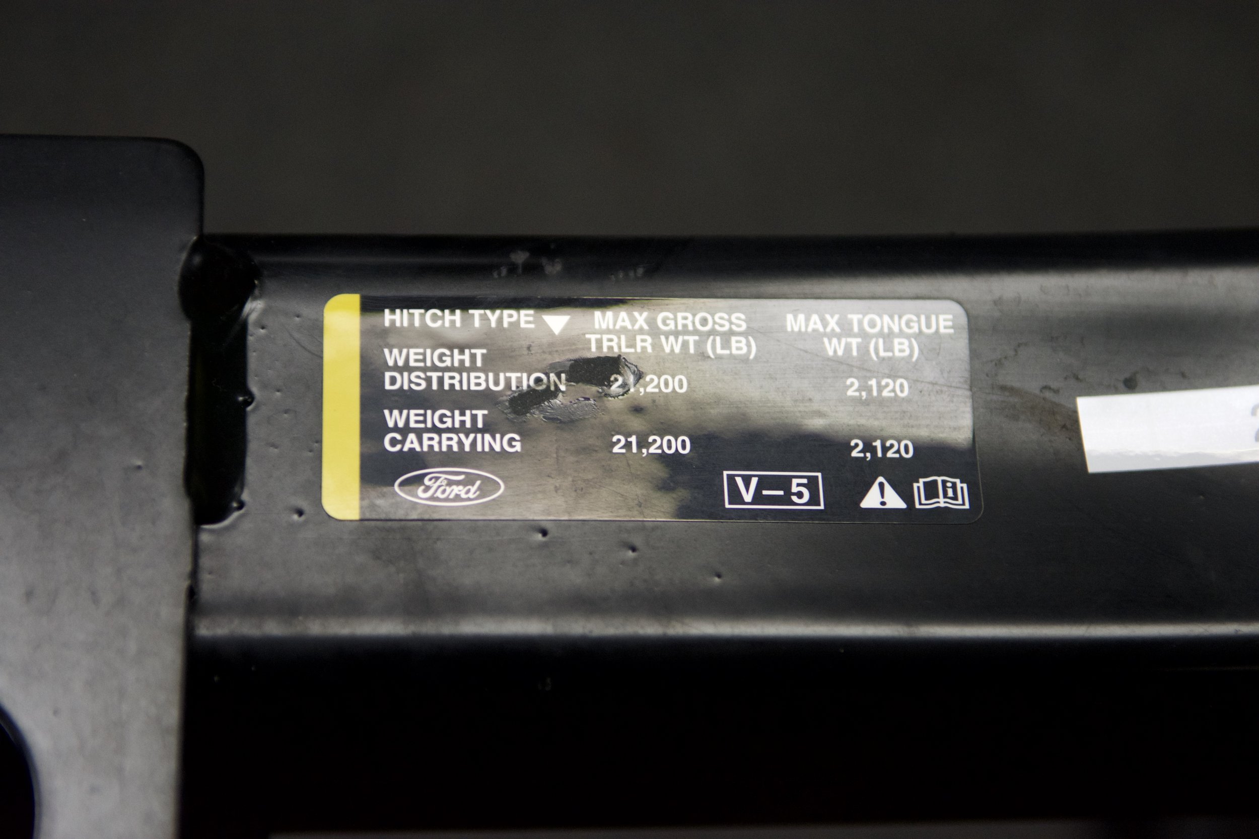 Brand new take-off Ford hitch LC3Z-17D826-D for F-250 and F-350 Super Duty