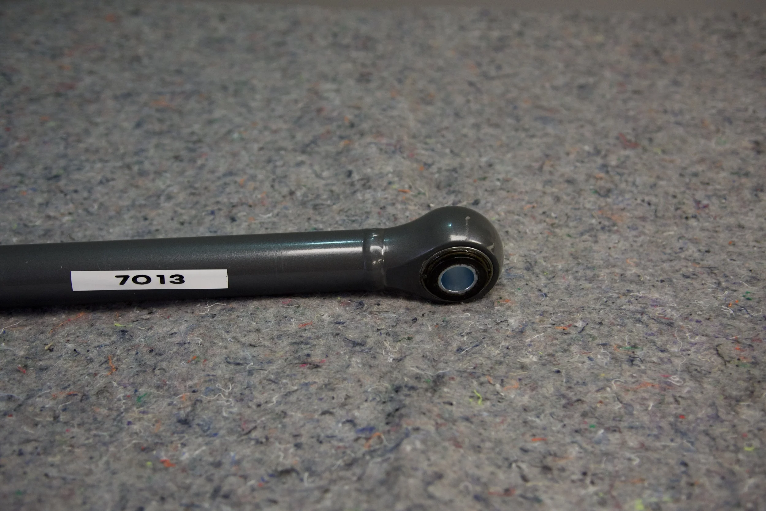 SuperBronco Track Bar Assembly (SB#7013). Heavy-duty steel, precision built for suspension stability. Designed for use with SuperBronco Part #7001.