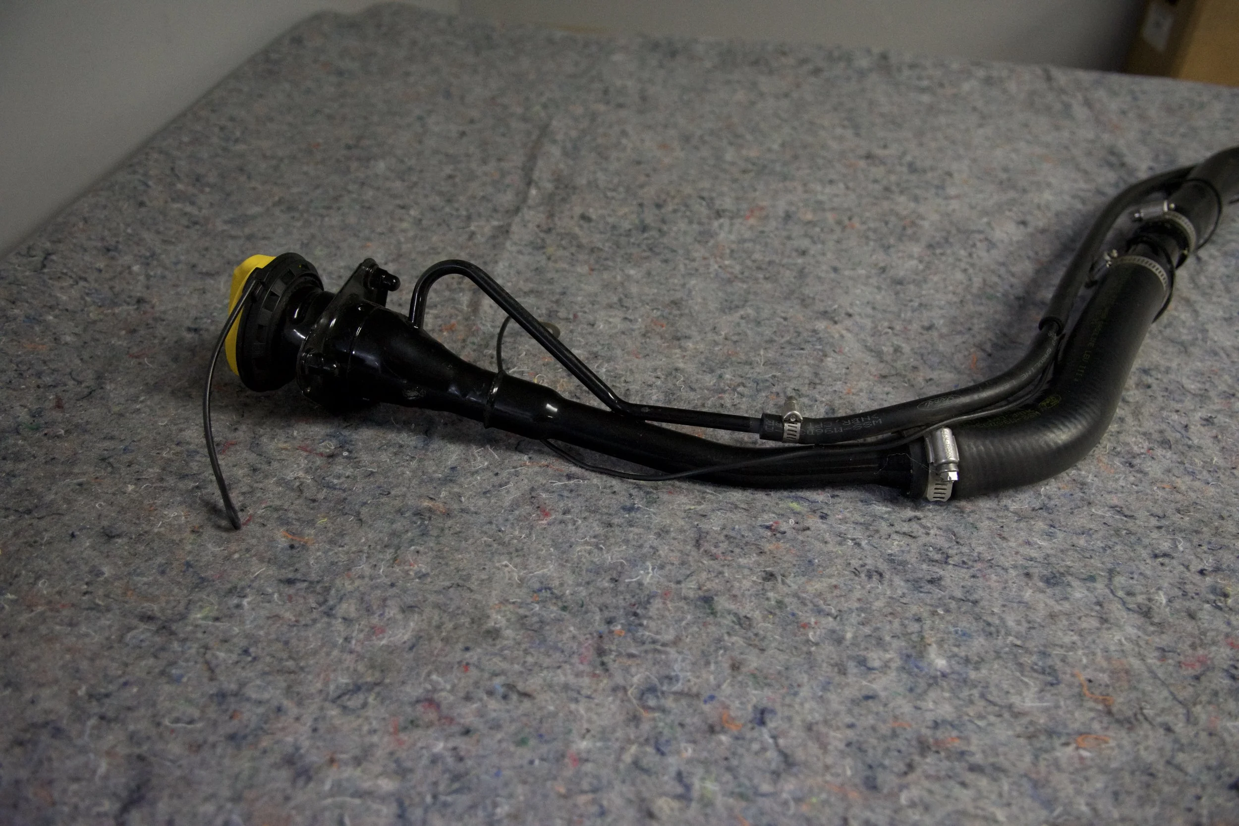 FoMoCo fuel filler neck for Ford Super Duty trucks LC34-9034-JC