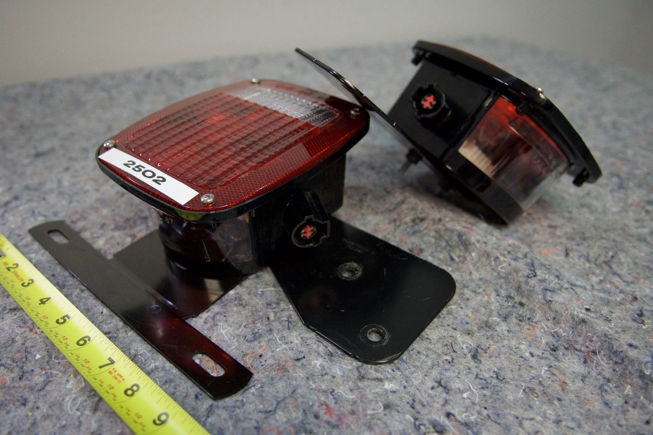 Grote tail lights for cab and chassis vehicles – SuperBronco part #2502, durable and weather-resistant design for heavy-duty use.